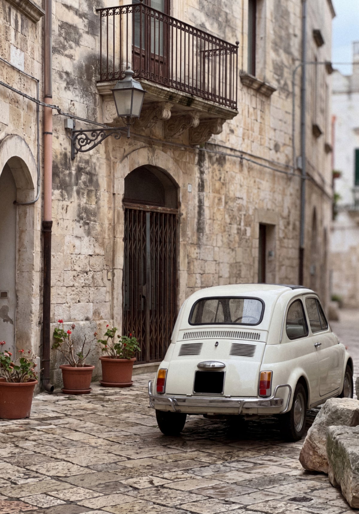 Charming Italian Street - Posterbox
