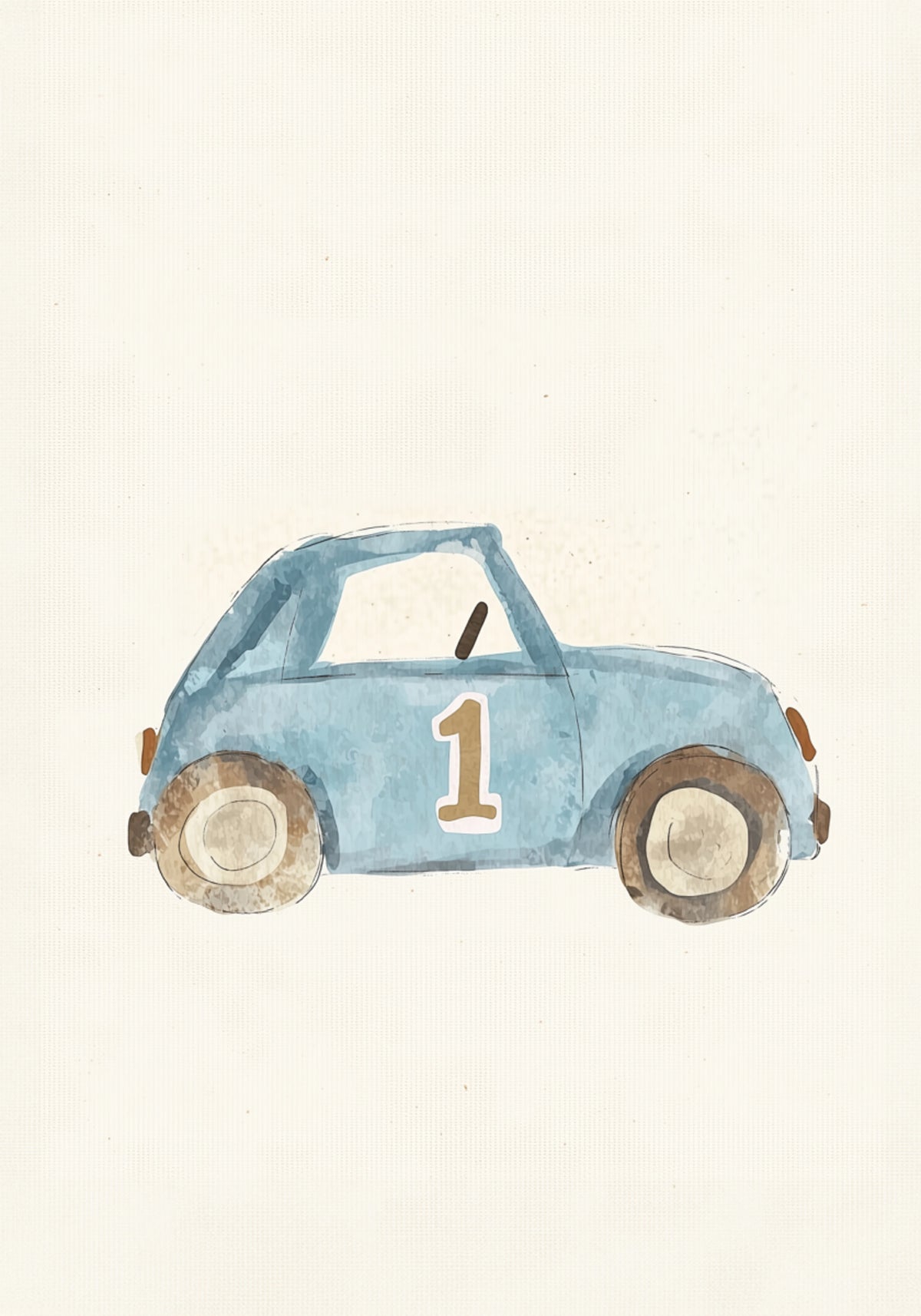 Little Blue Racer - Posterbox