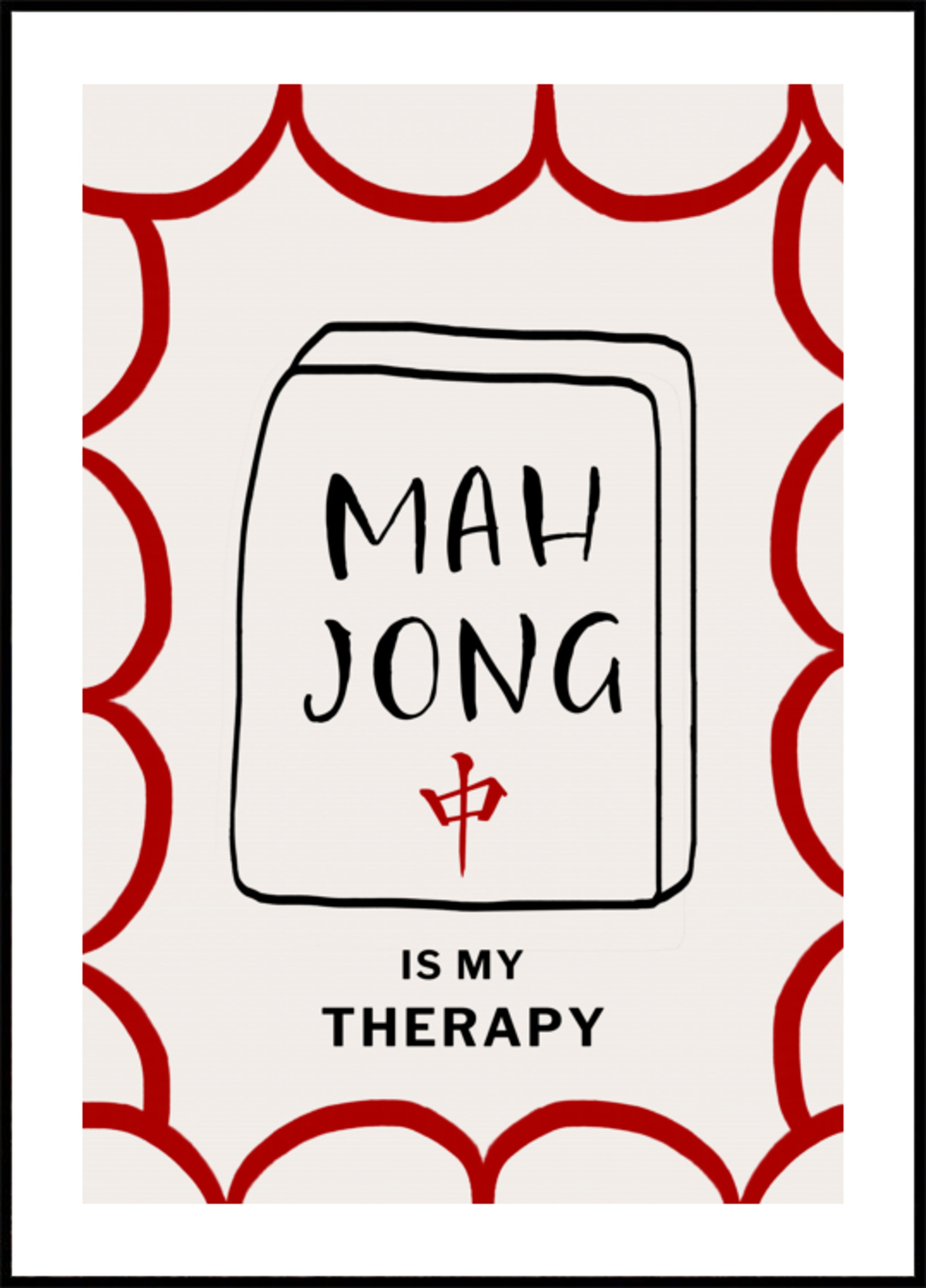 Thérapie par tuiles Mahjong