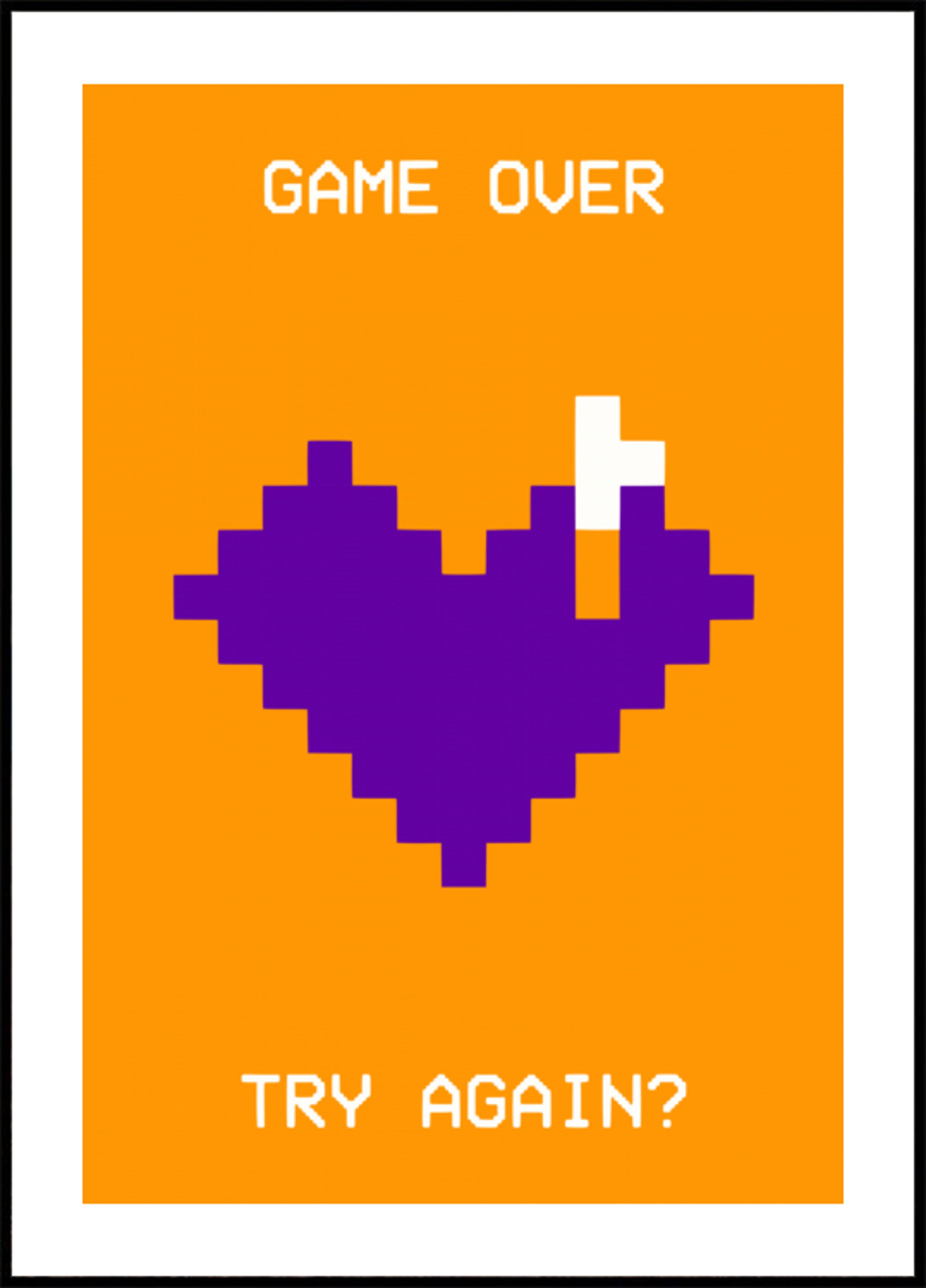 Jeu rétro sur le cœur
