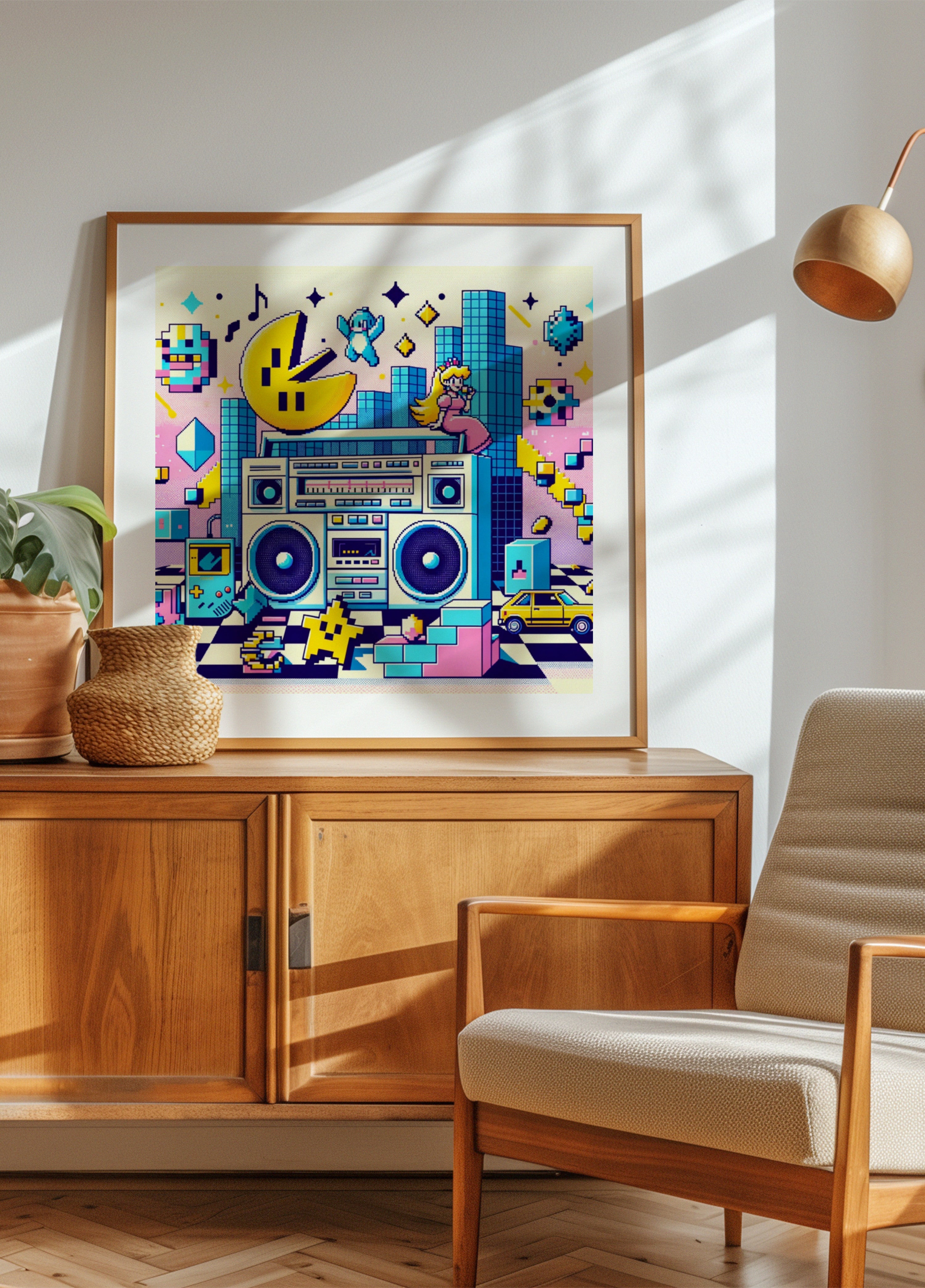 Fête des pixels rétro