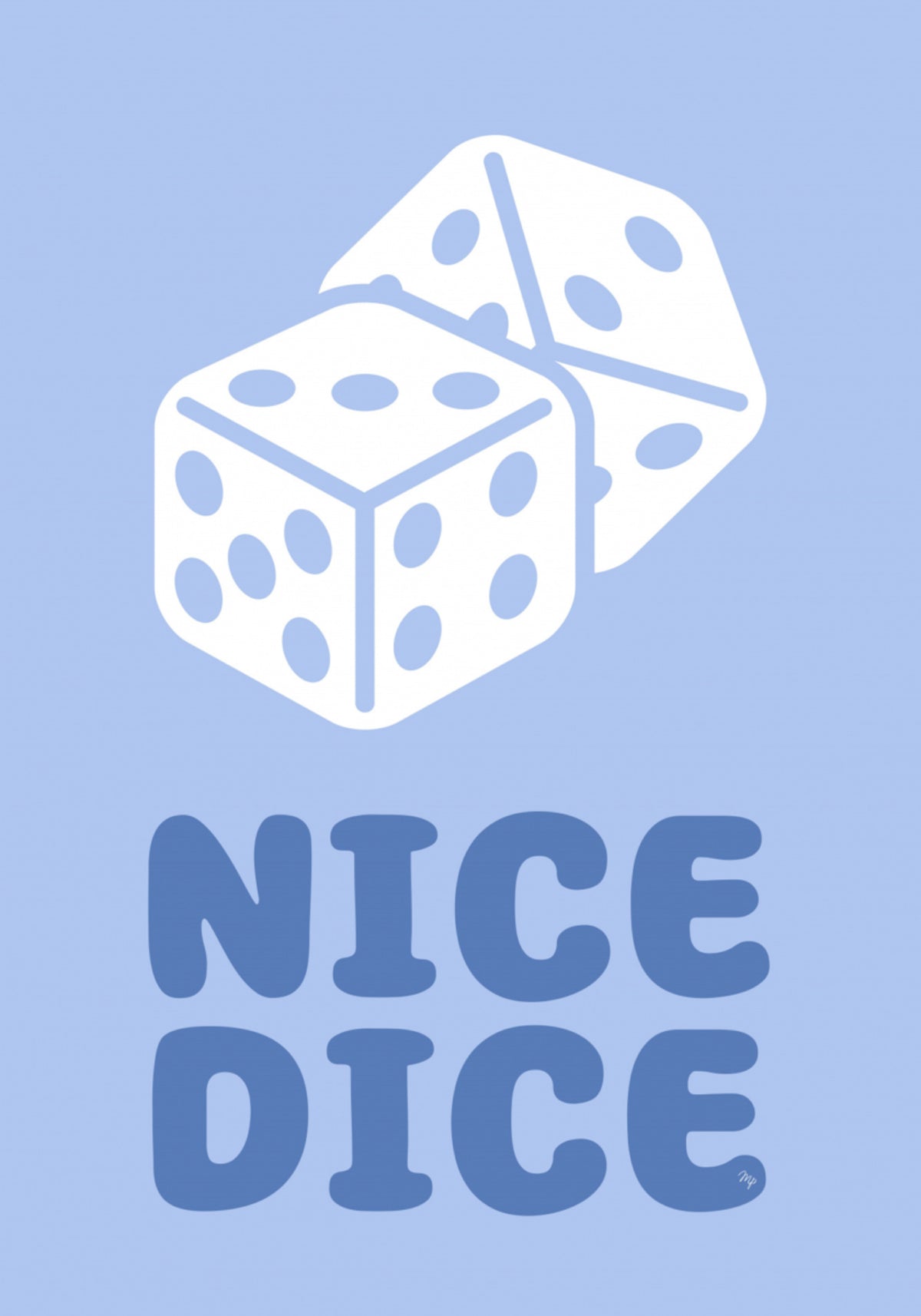 Joli graphique de dés