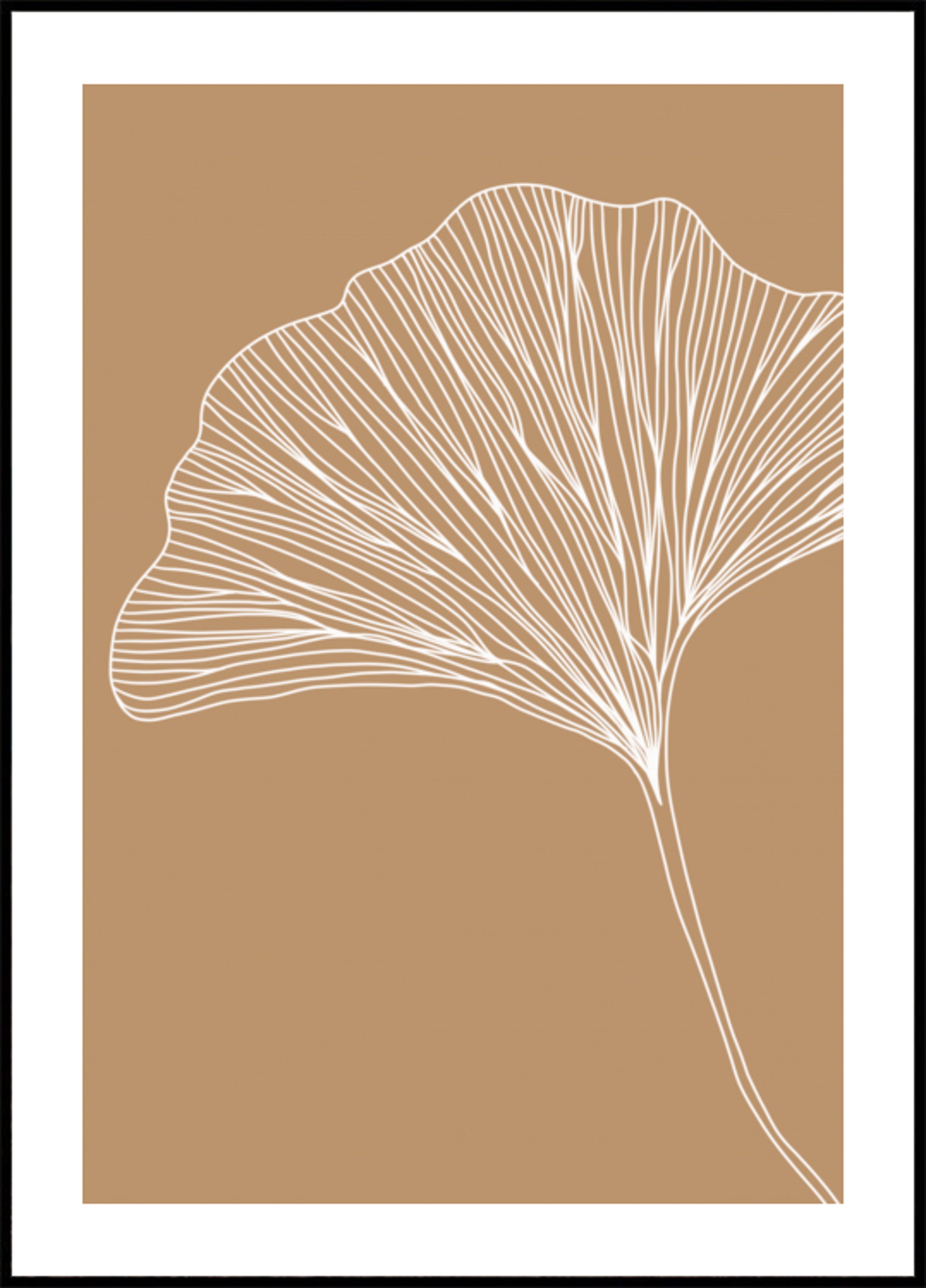 Feuille de Ginkgo élégante