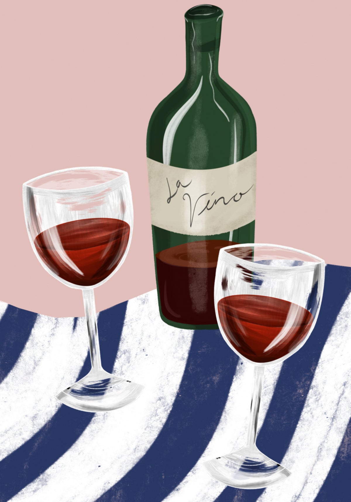 Nature Morte Au Vin Rouge