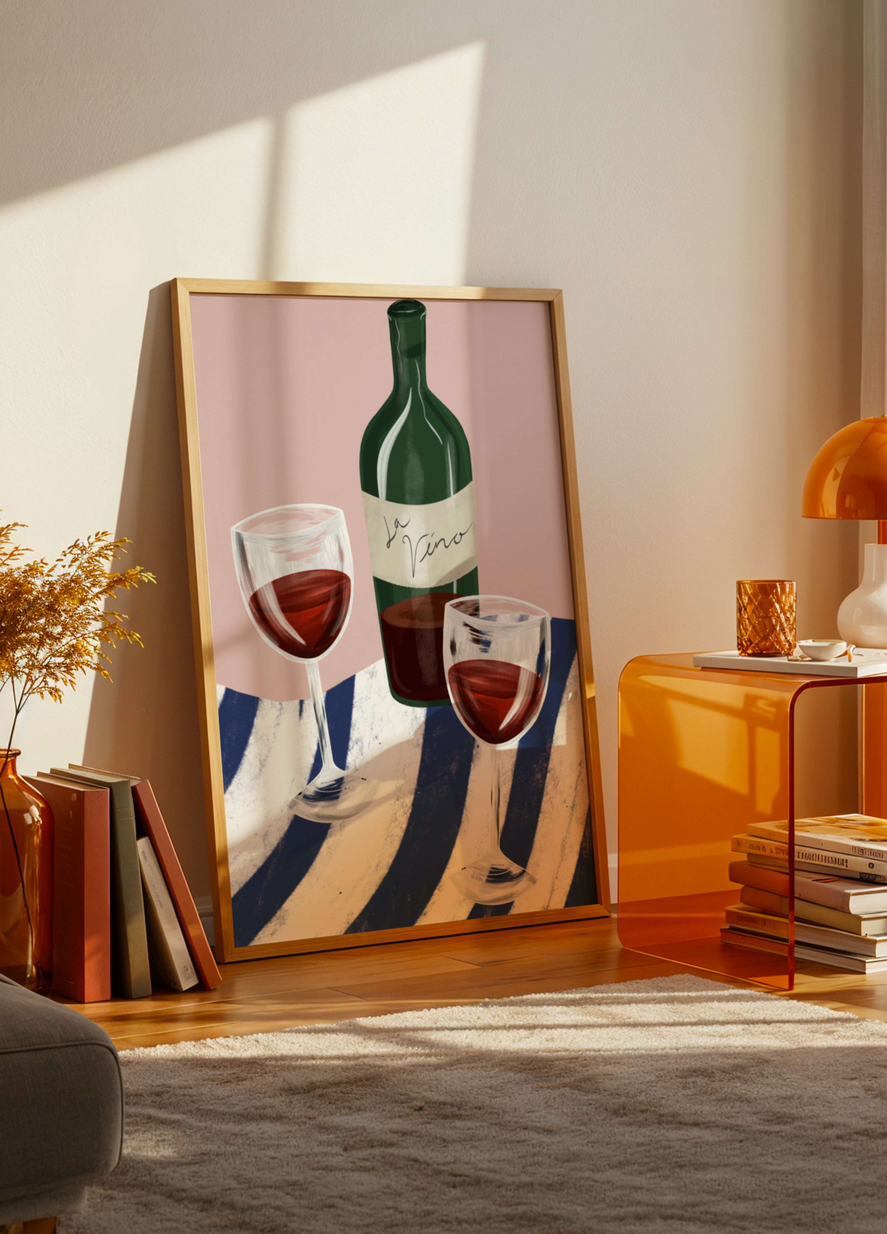 Nature Morte Au Vin Rouge