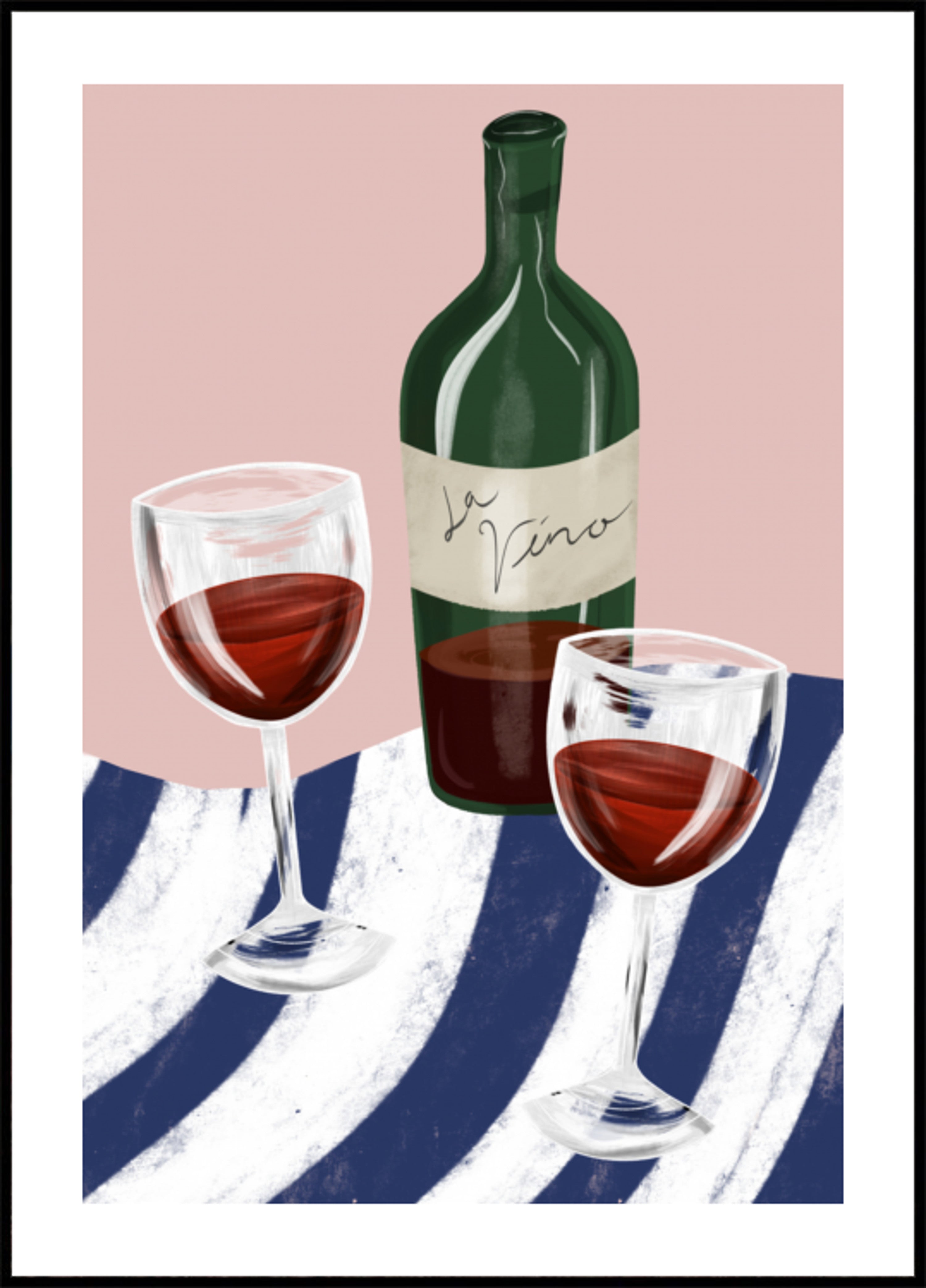 Nature Morte Au Vin Rouge