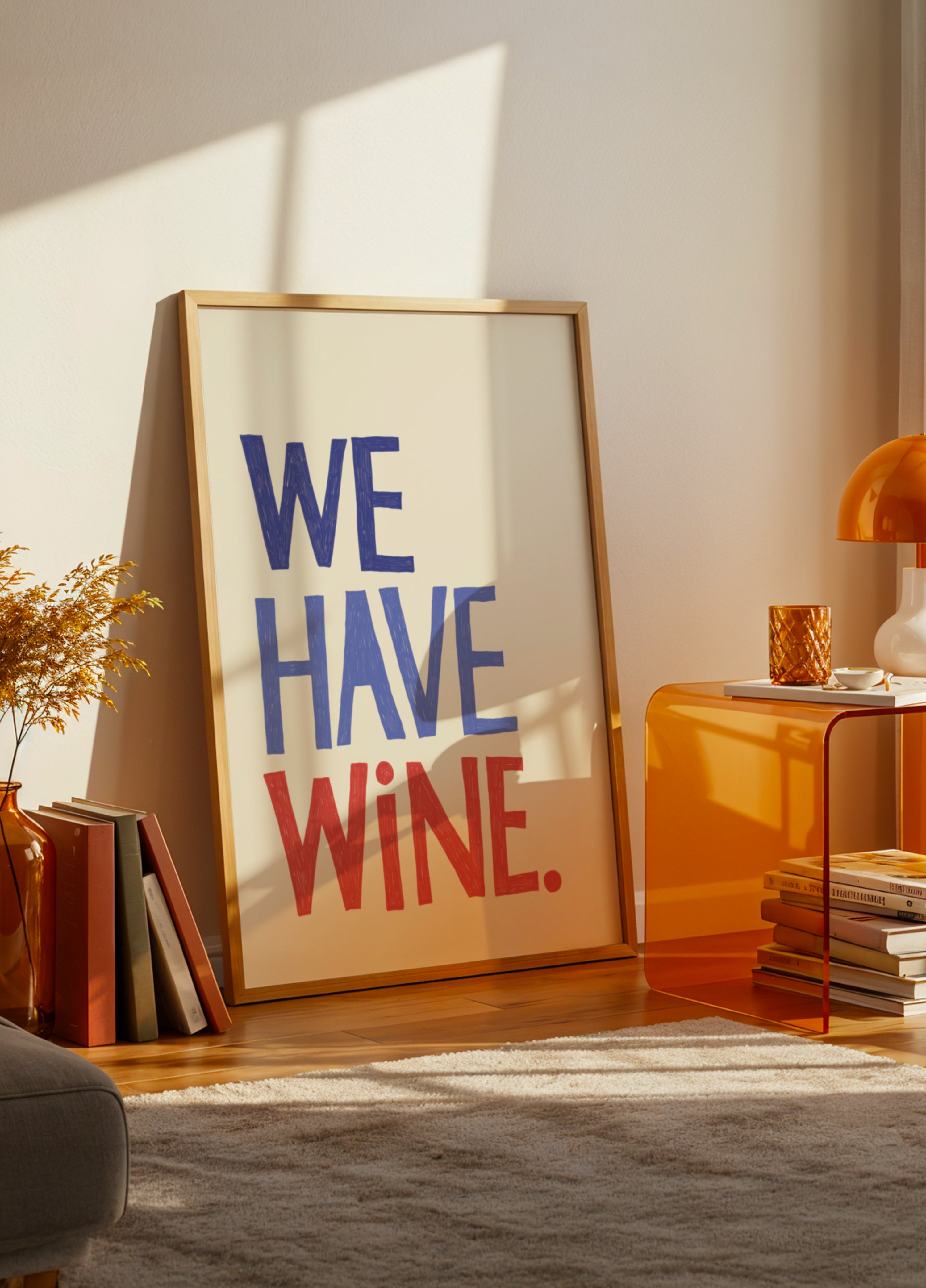 Nous avons un message sur le vin