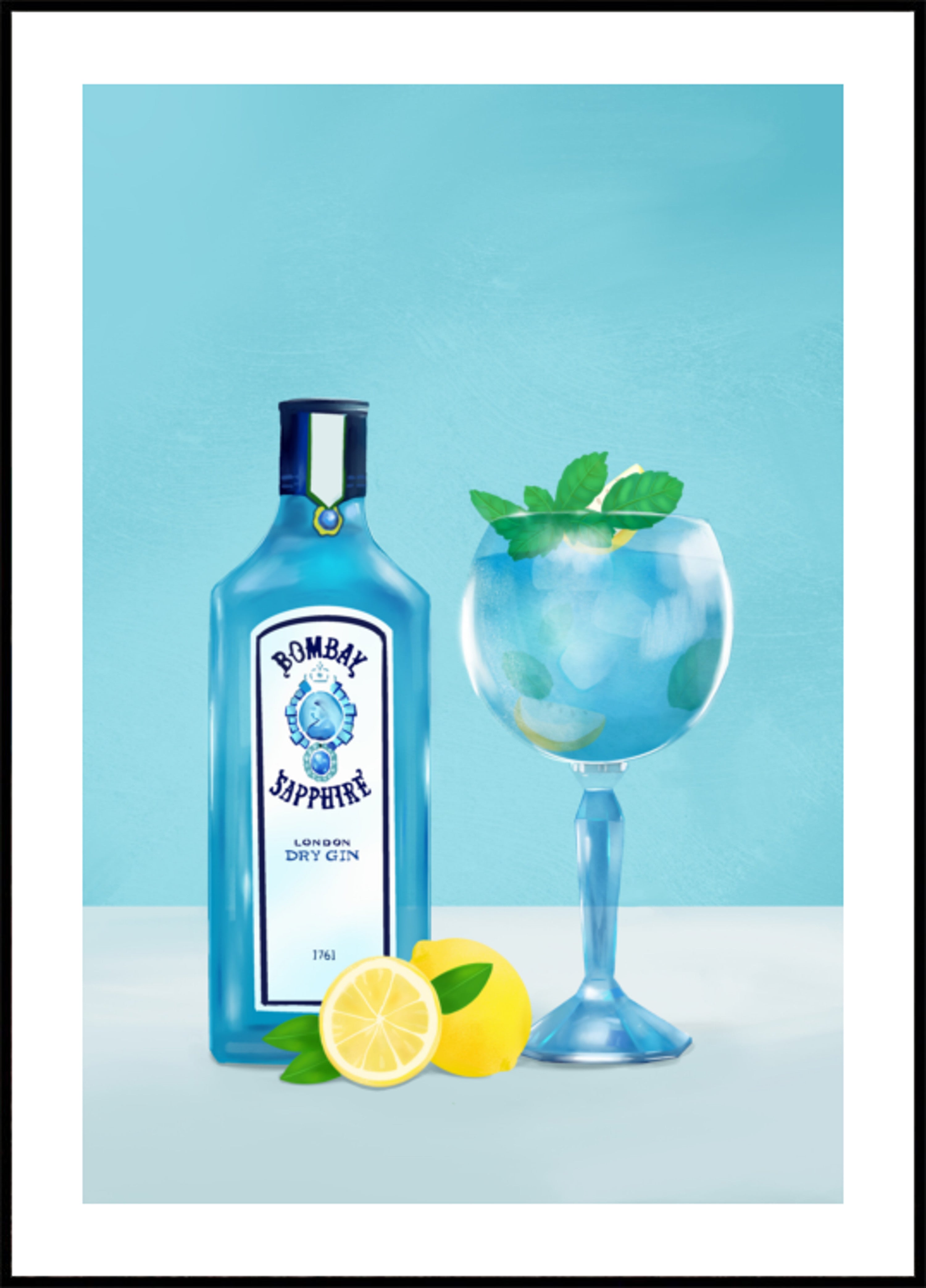 Cocktail au gin