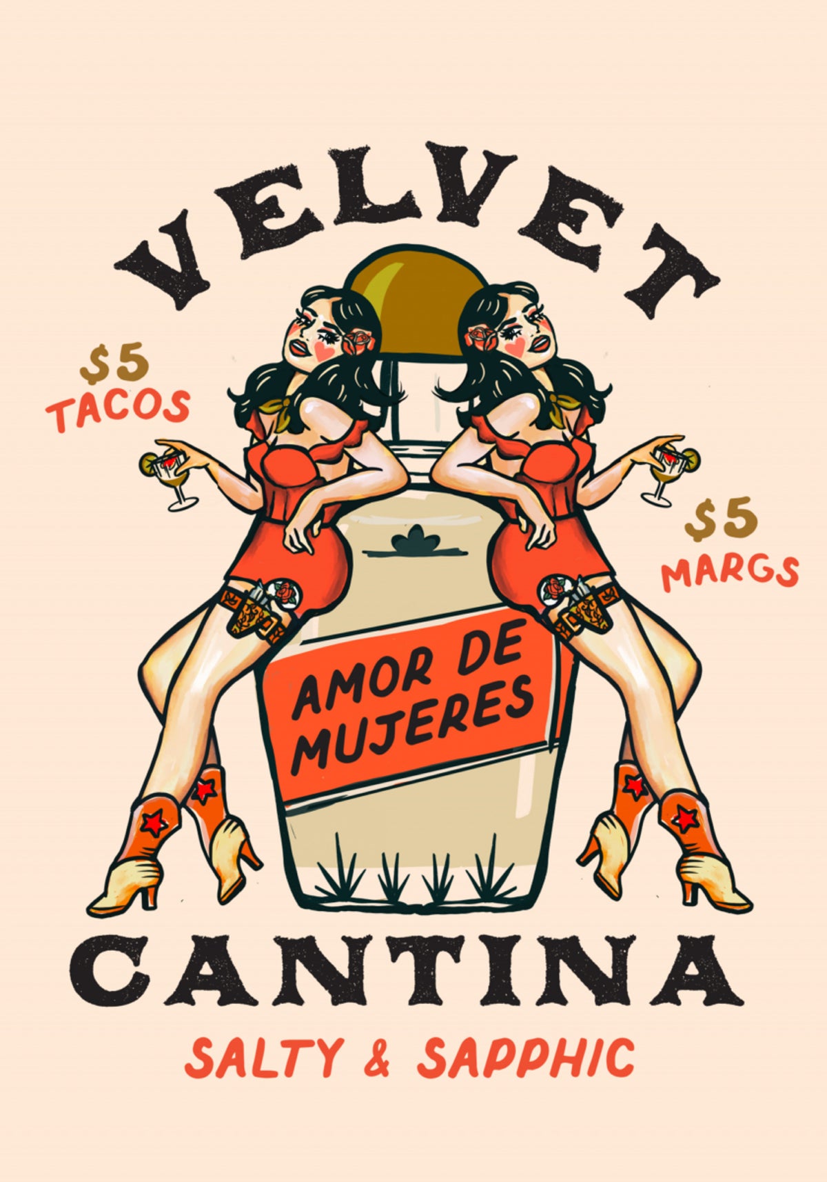 Velvet Cantina Cuisine mexicaine, bar à tacos et margarita