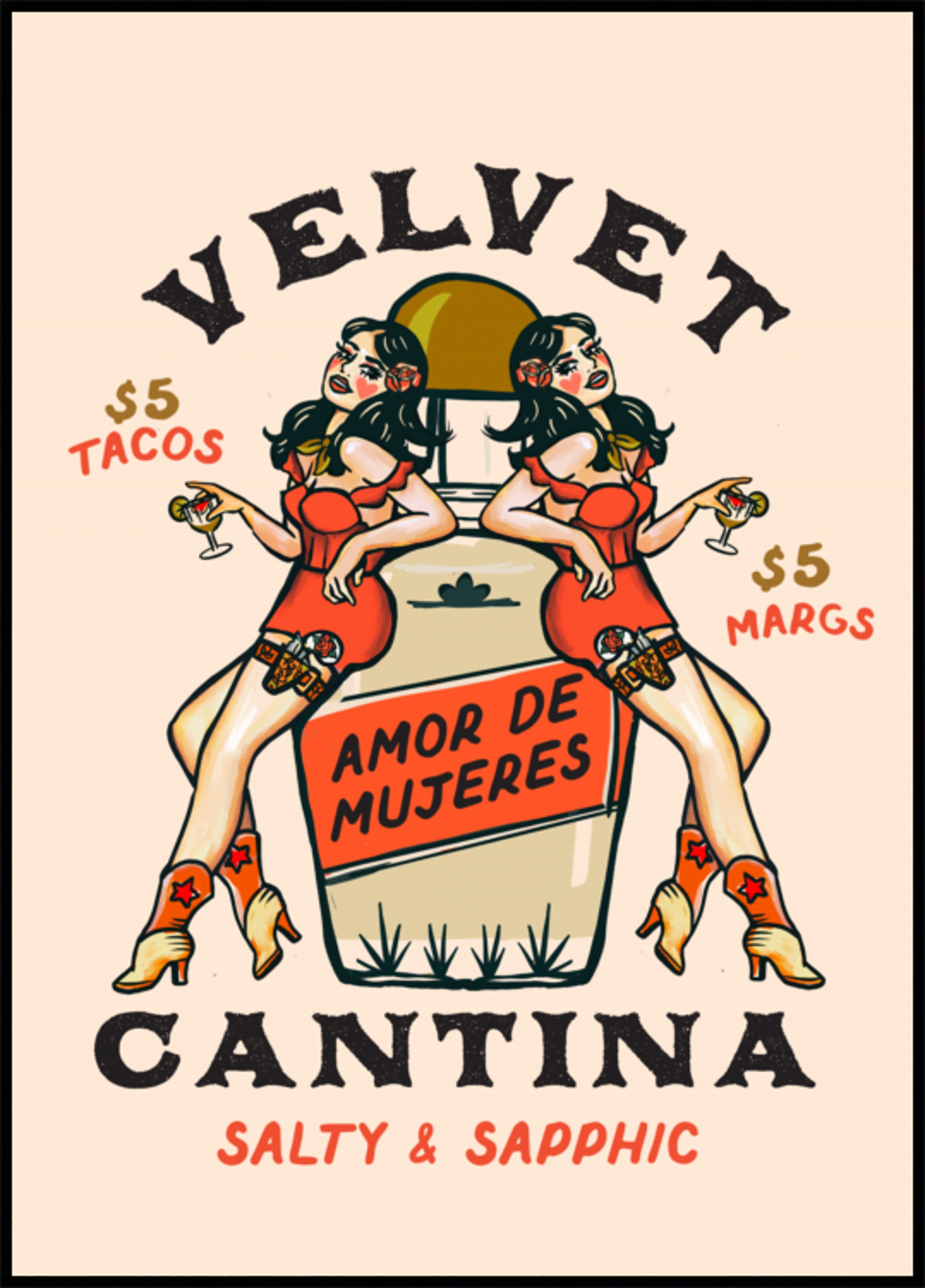 Velvet Cantina Cuisine mexicaine, bar à tacos et margarita