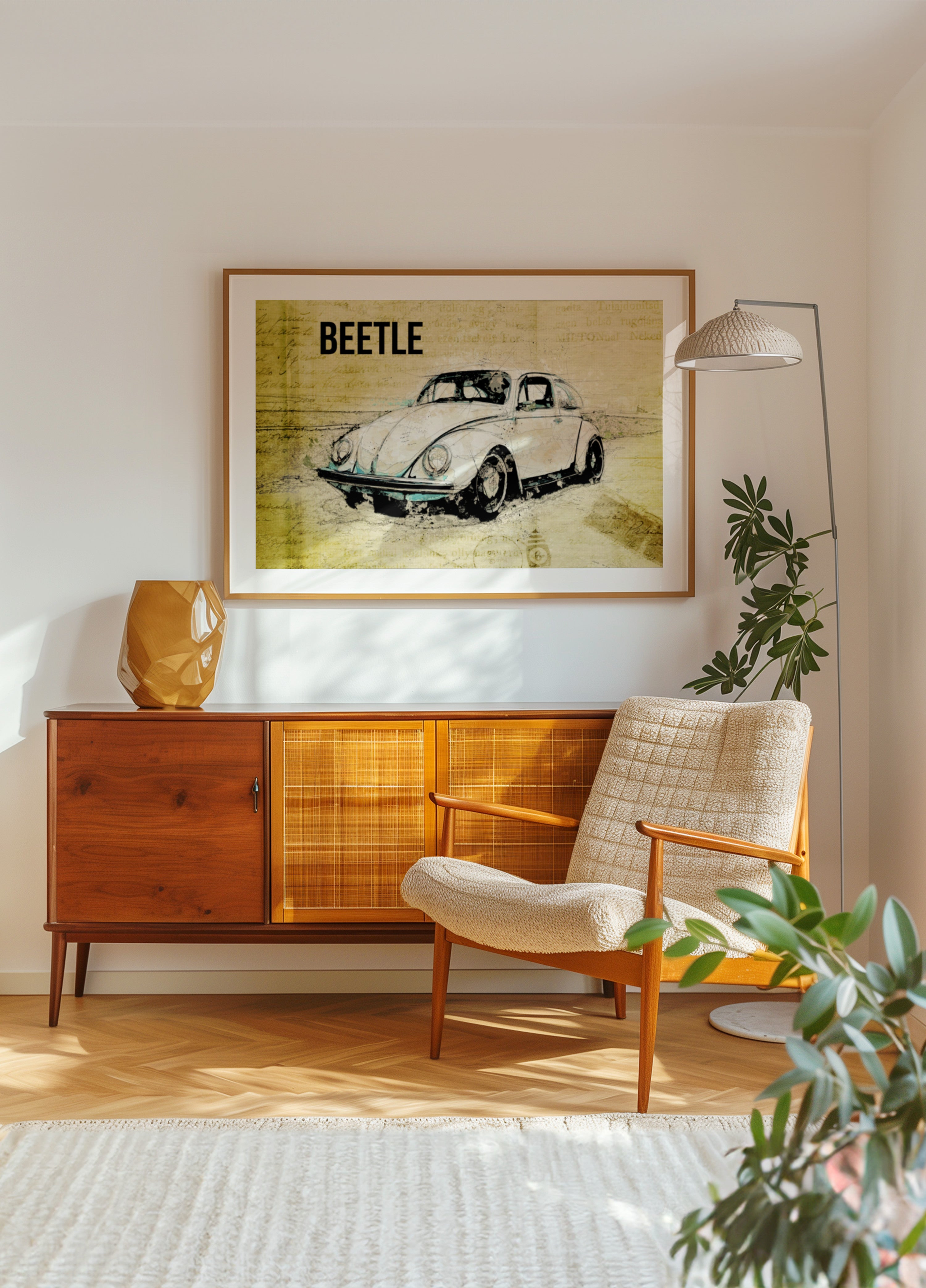 Croquis de voiture ancienne