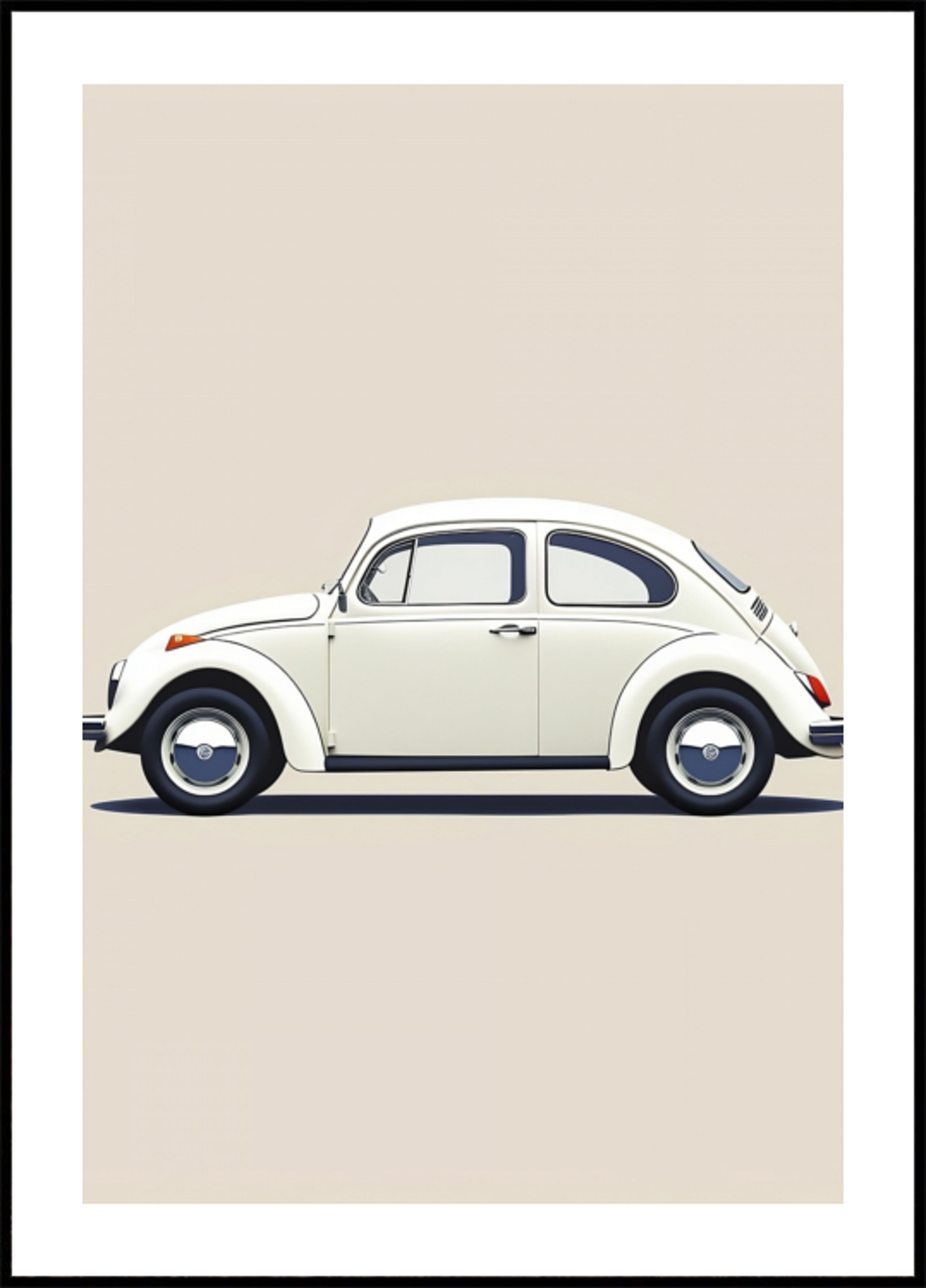 Voiture blanche classique
