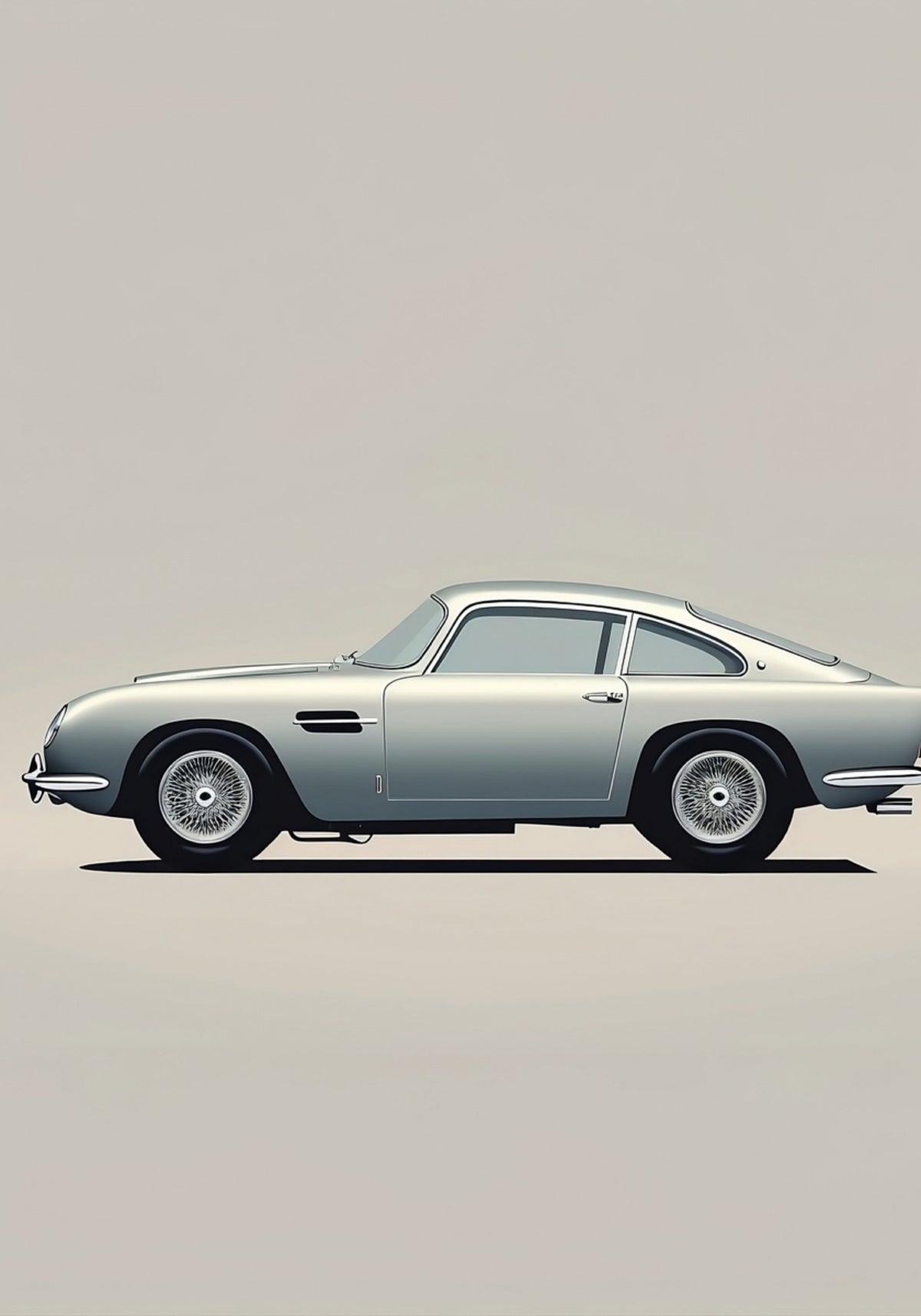 Coupé vintage élégant