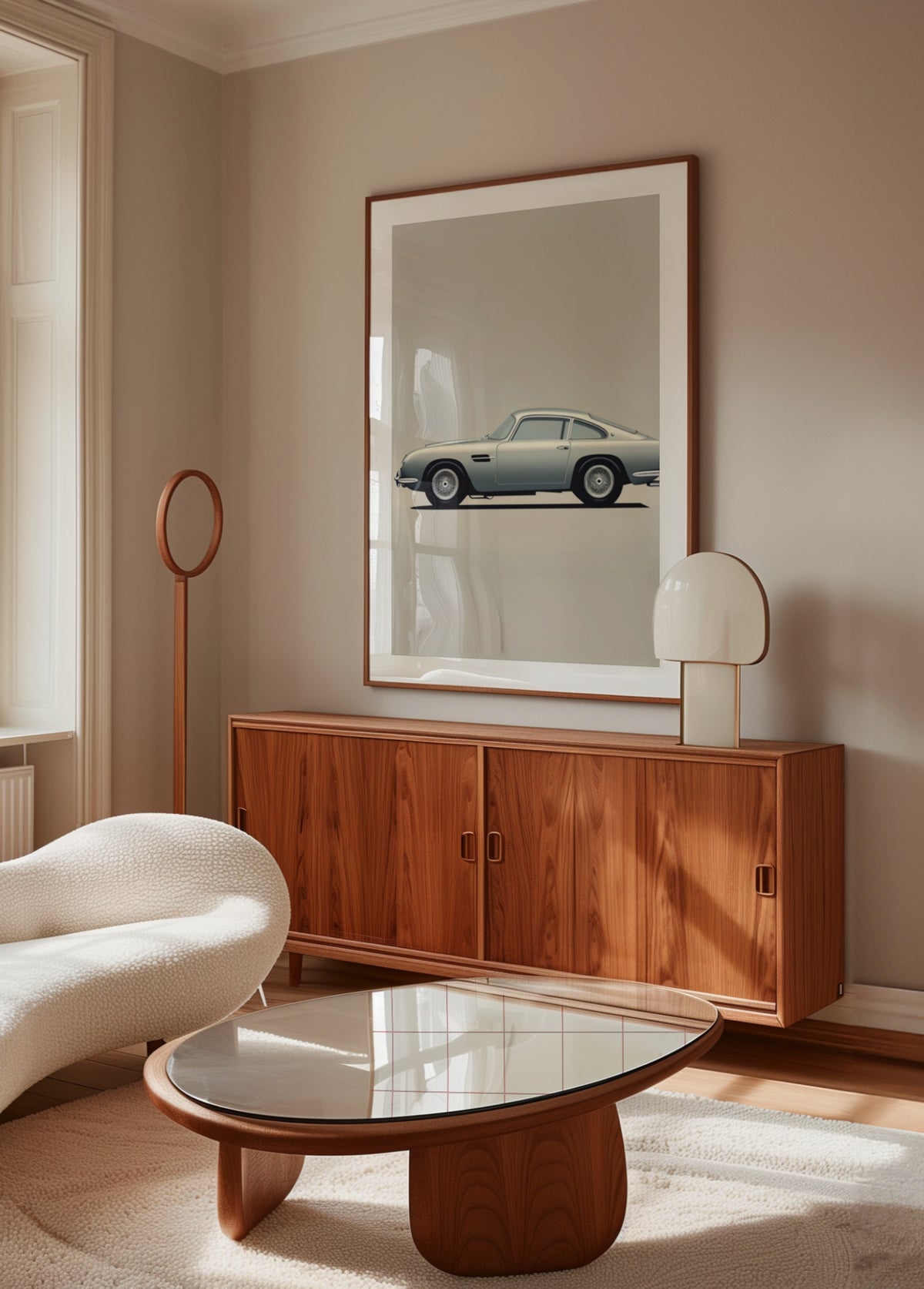 Coupé vintage élégant