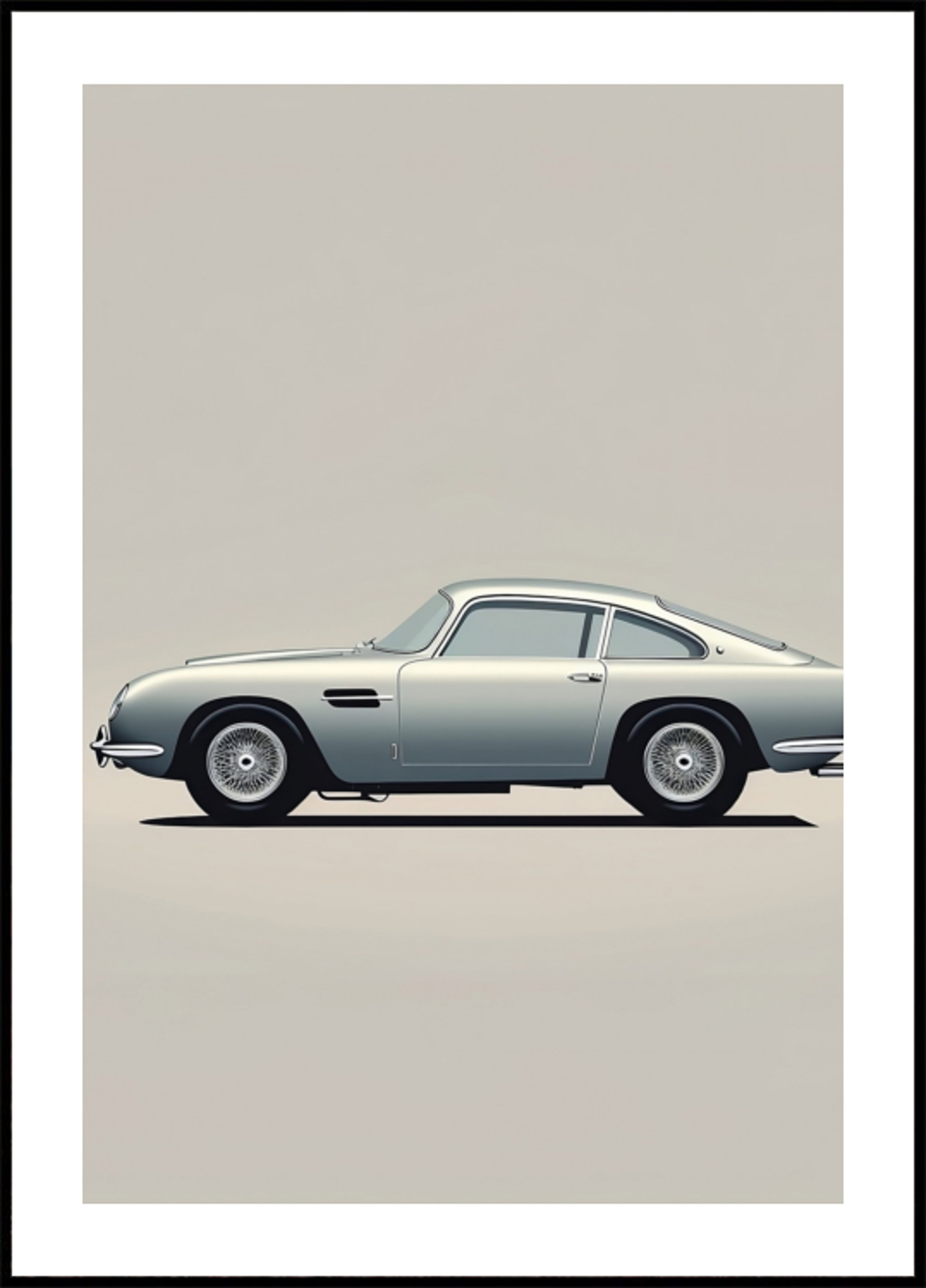 Coupé vintage élégant