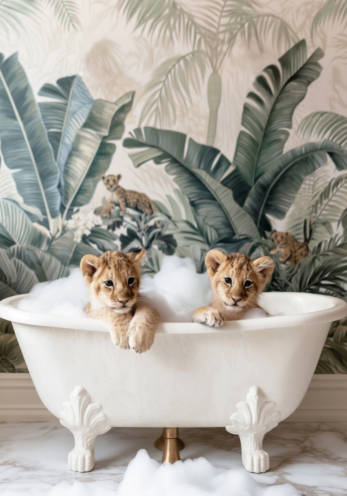 Bain moussant Lionceaux