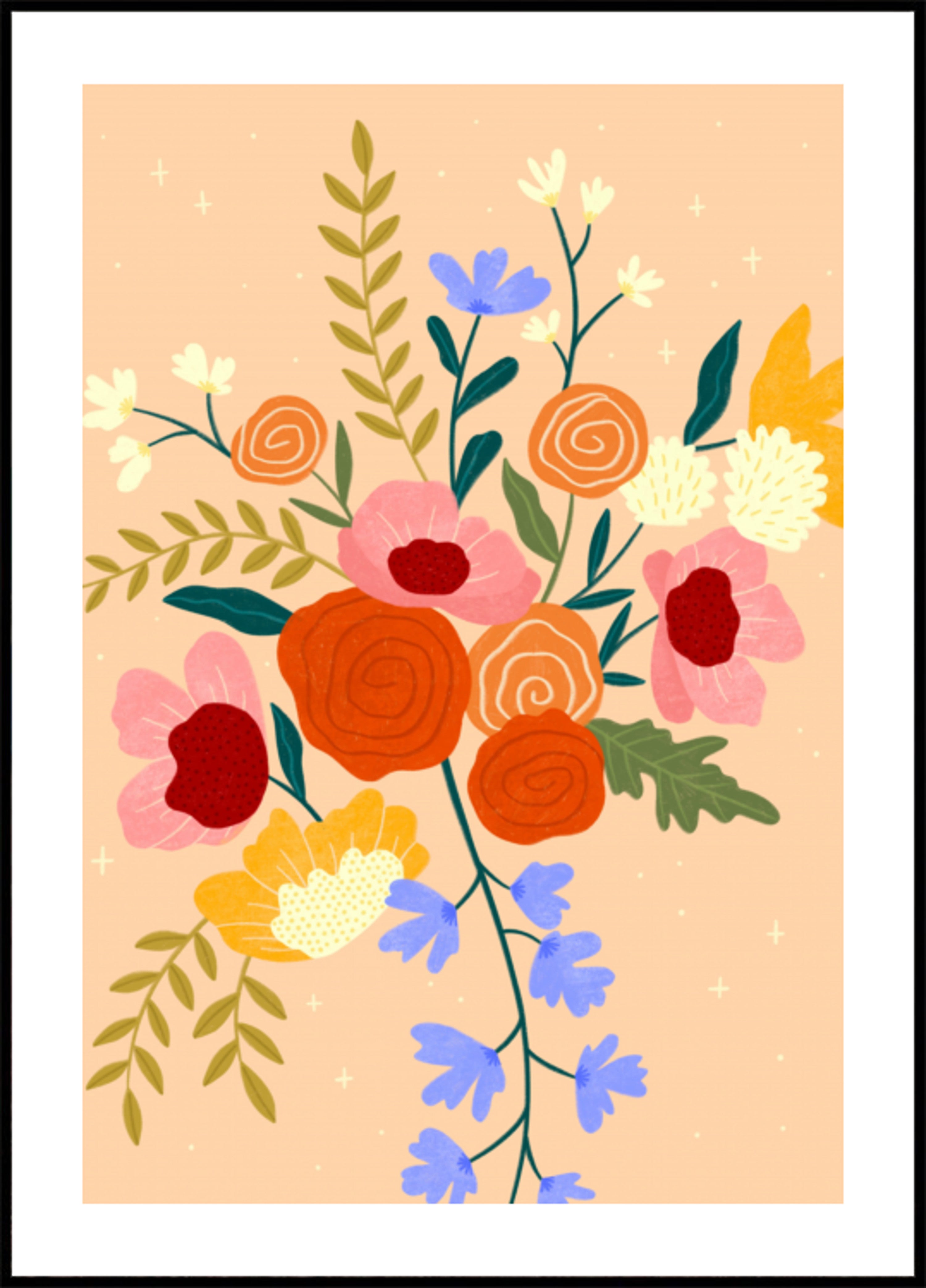 Bouquet Floral Coloré