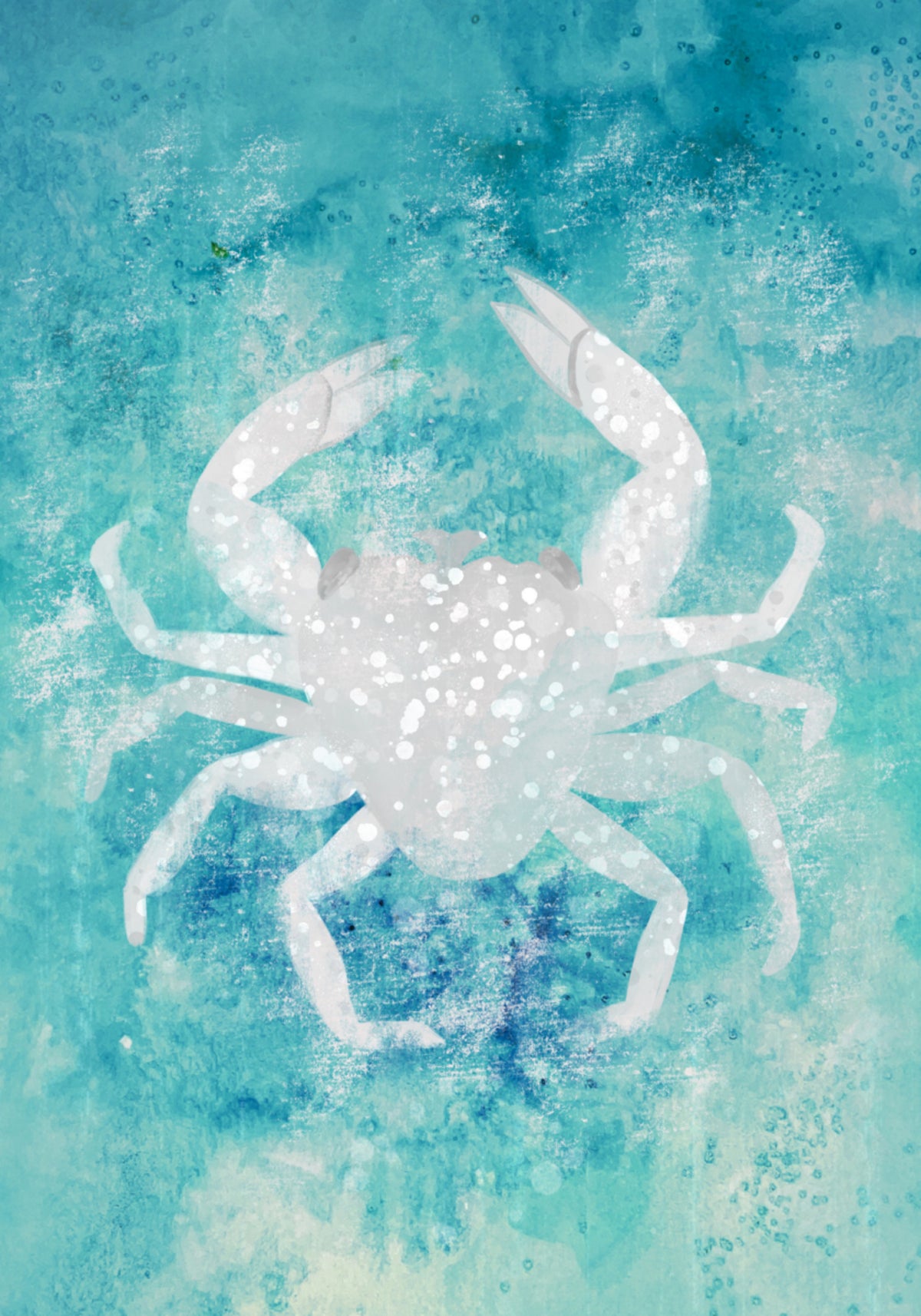 Crabe bleu éthéré