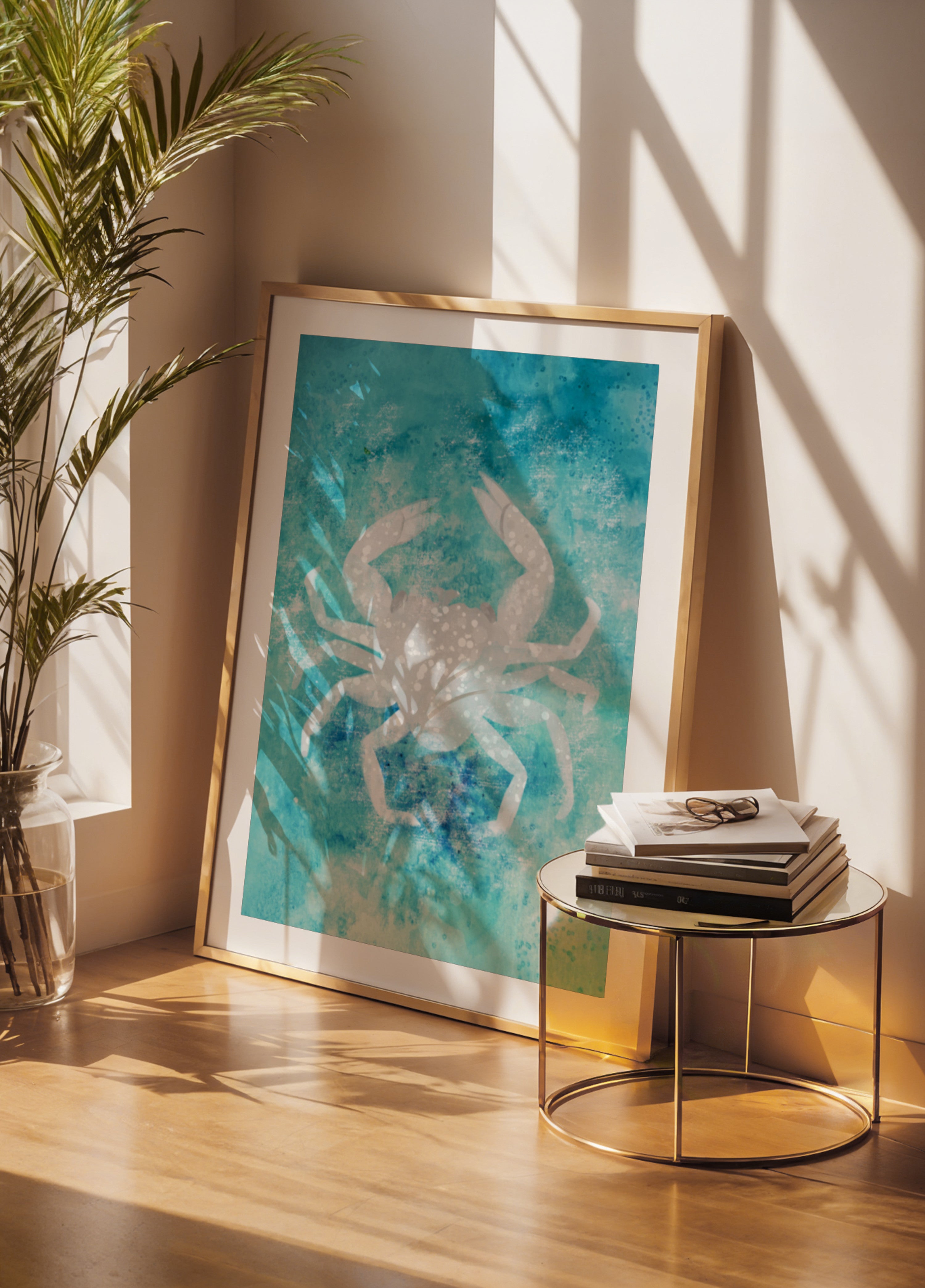 Crabe bleu éthéré