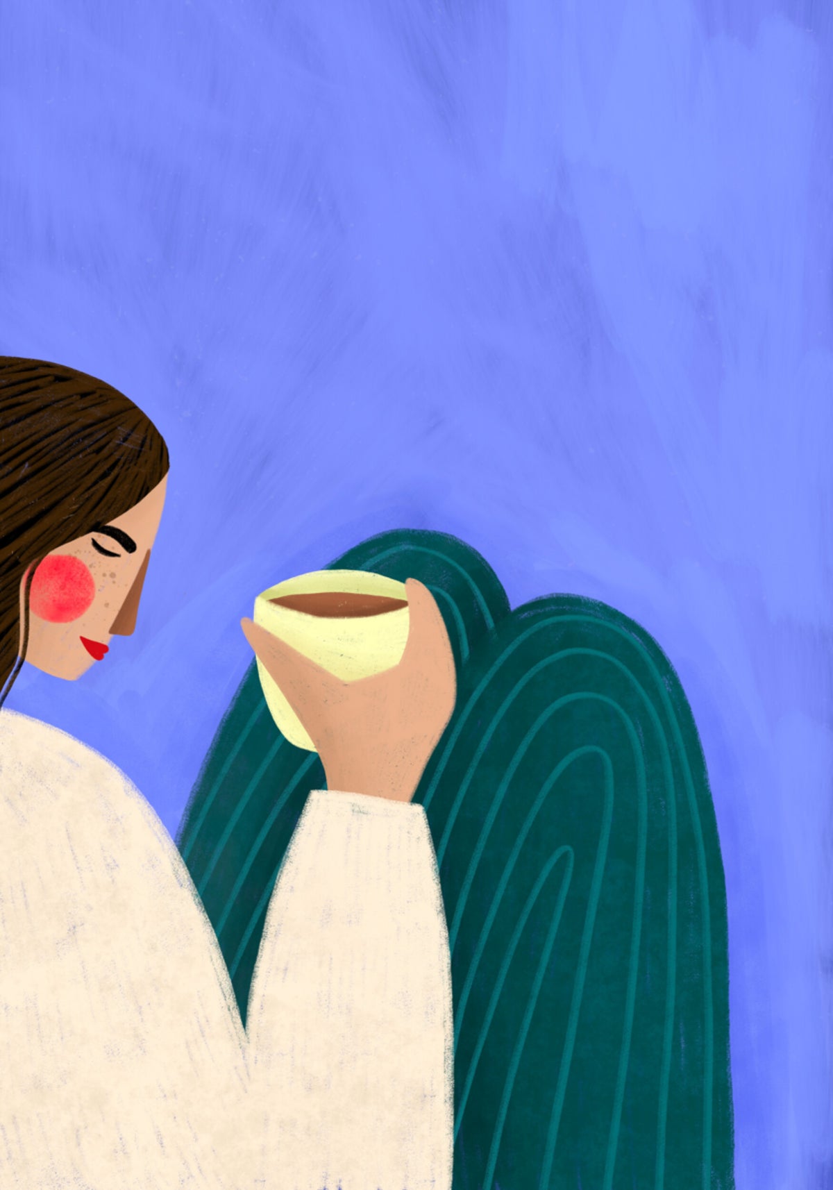 Moment de café paisible