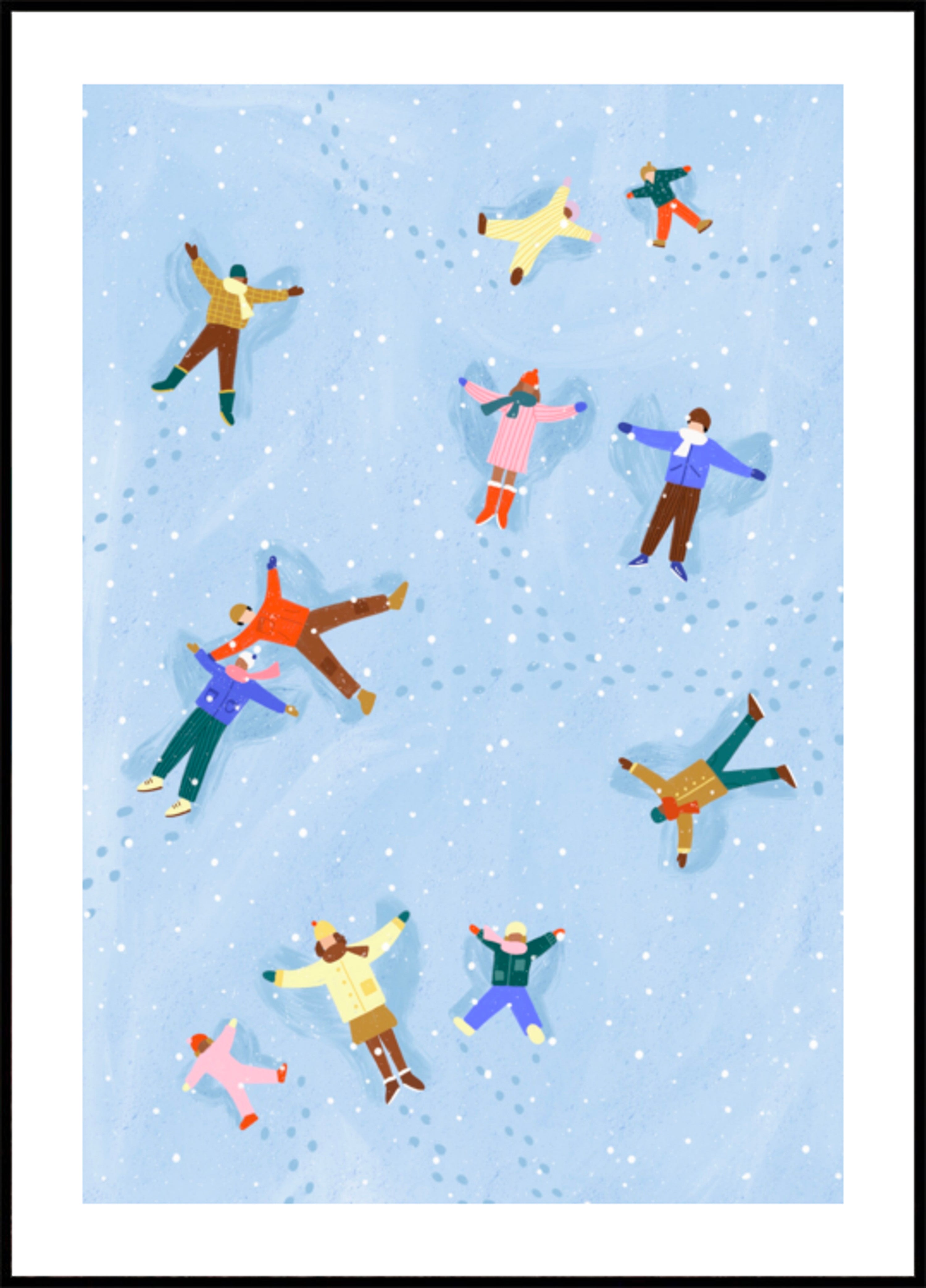 Amusement d'ange des neiges
