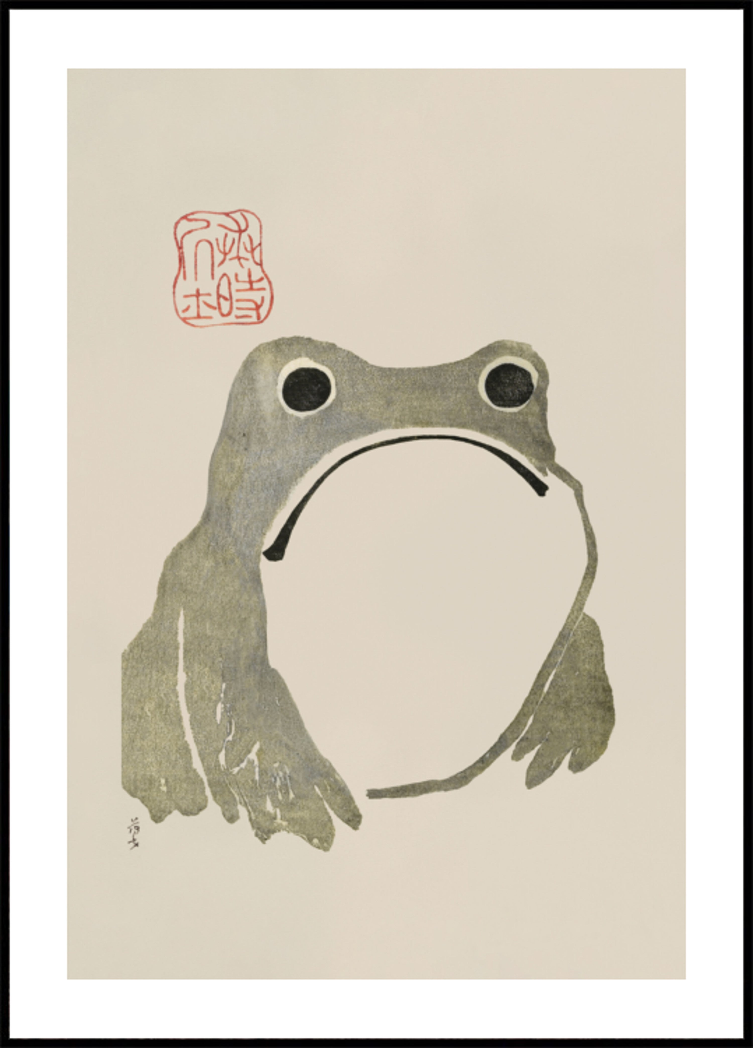 Grenouille grincheuse I Original