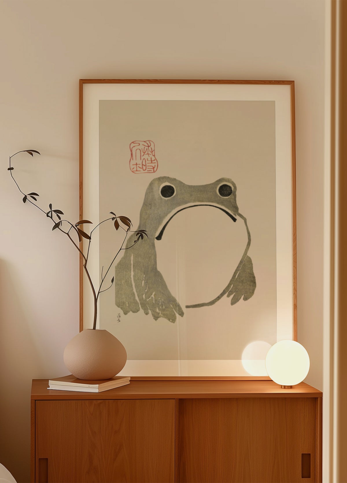 Grenouille grincheuse I Original