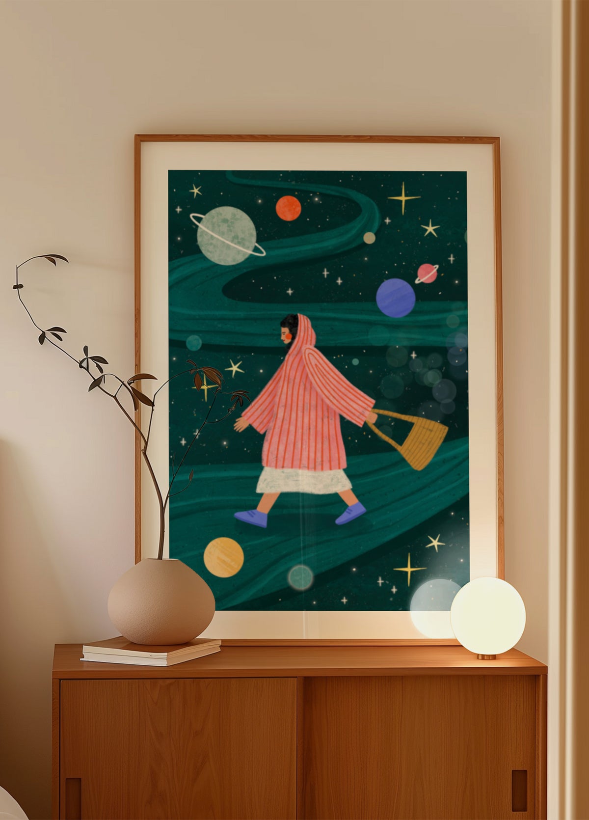 Promenade spatiale de rêve