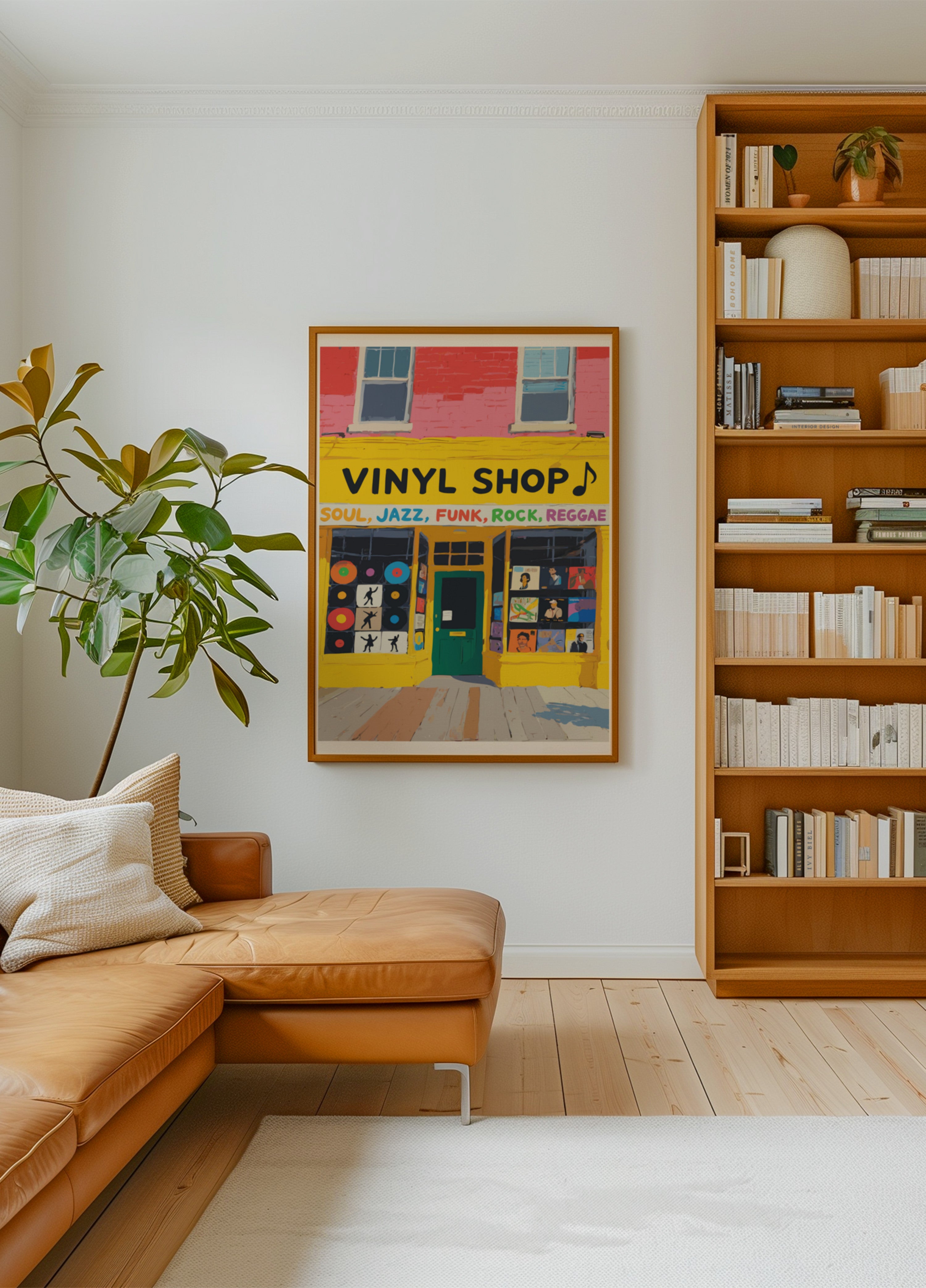 Boutique de vinyles colorés
