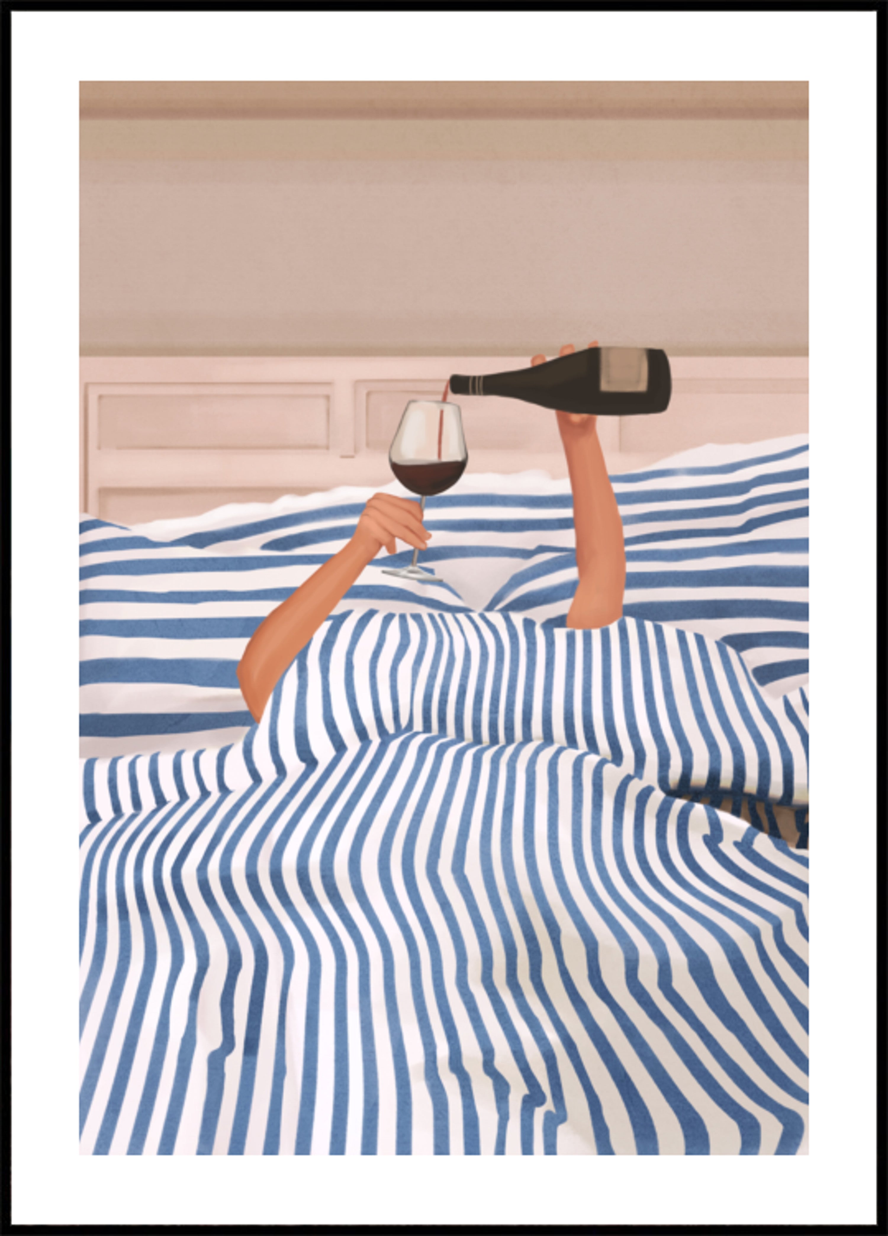Vin au lit