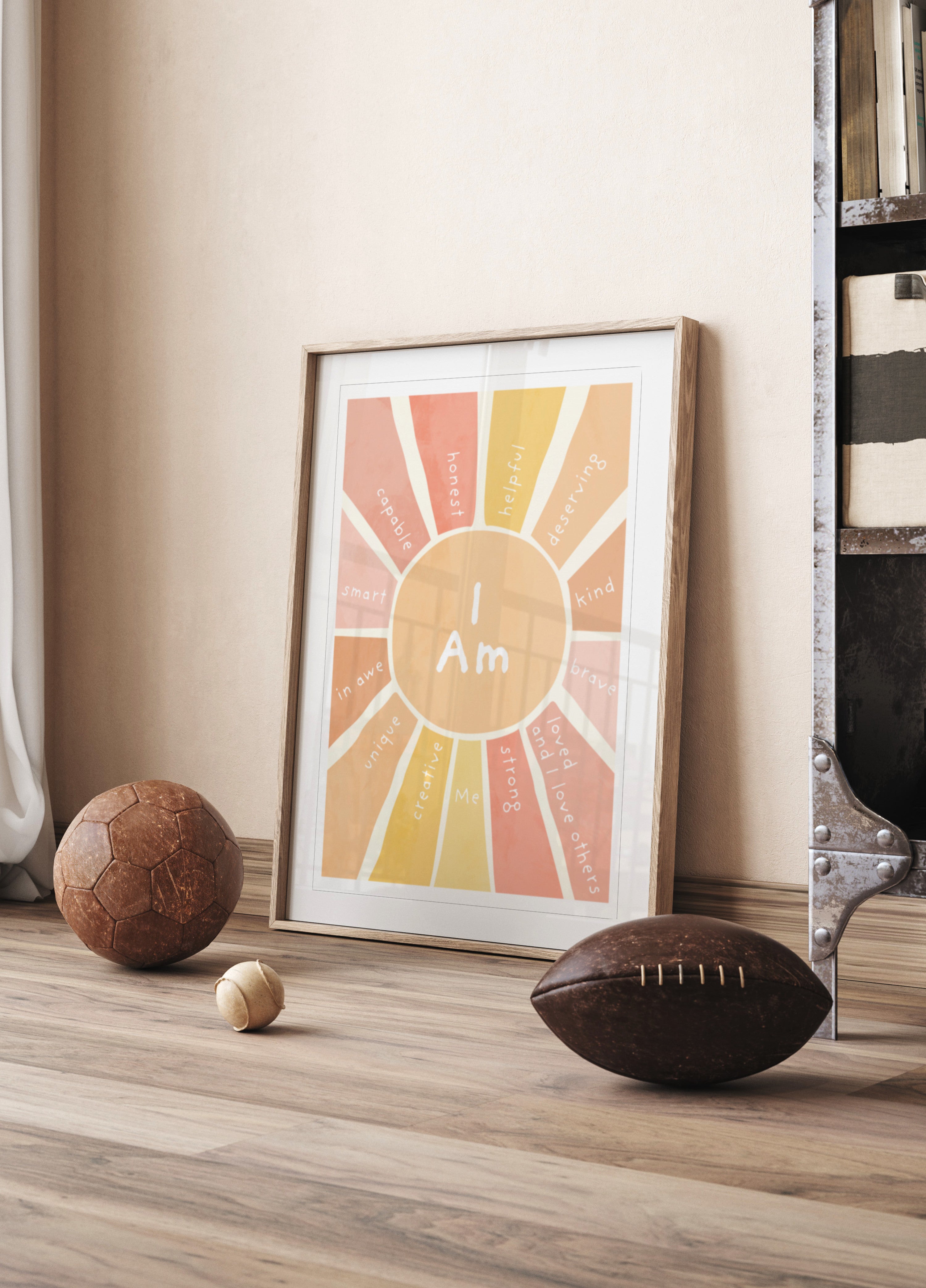 Affirmations positives Sunburst