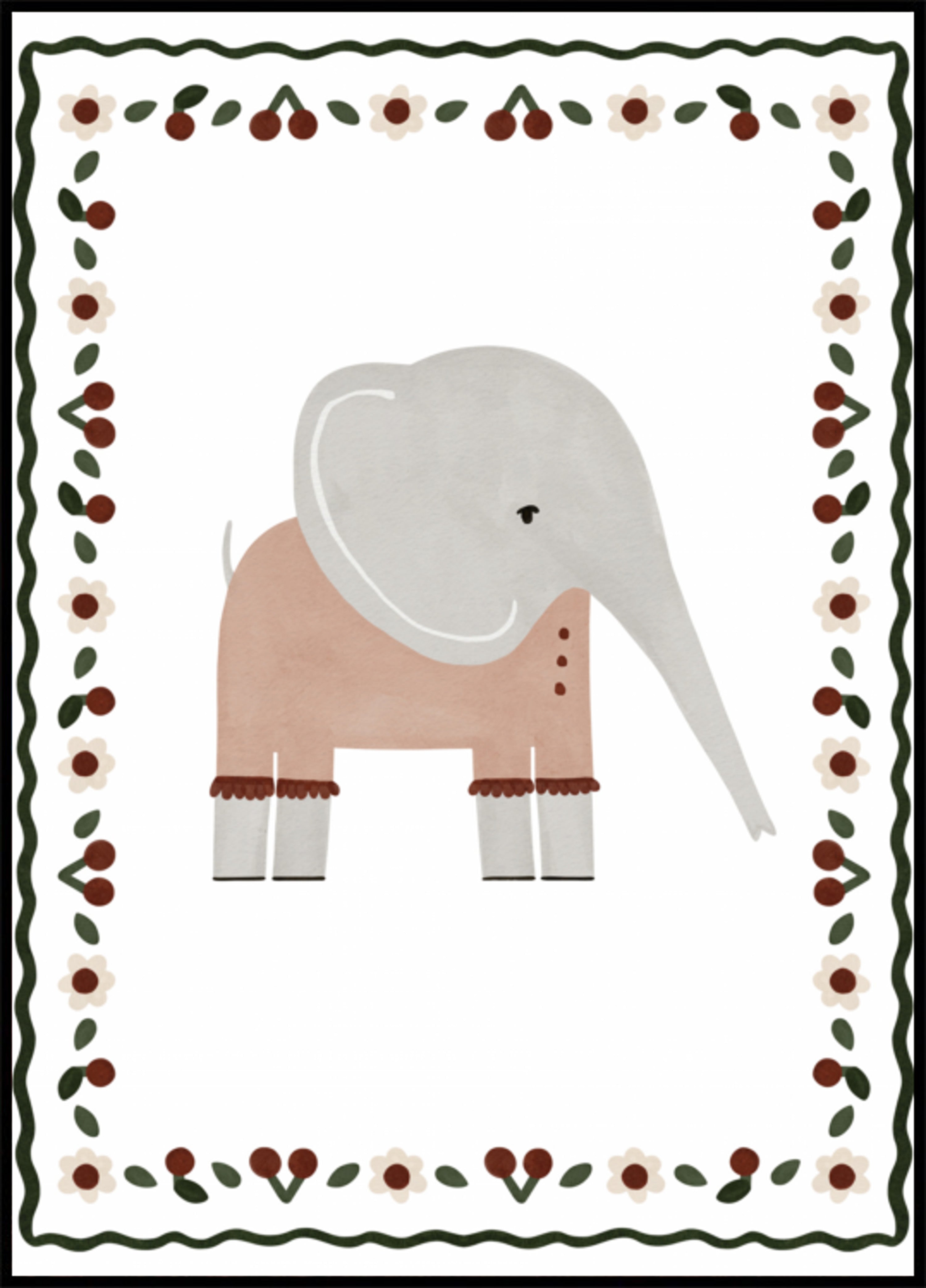 Élégance d'éléphant