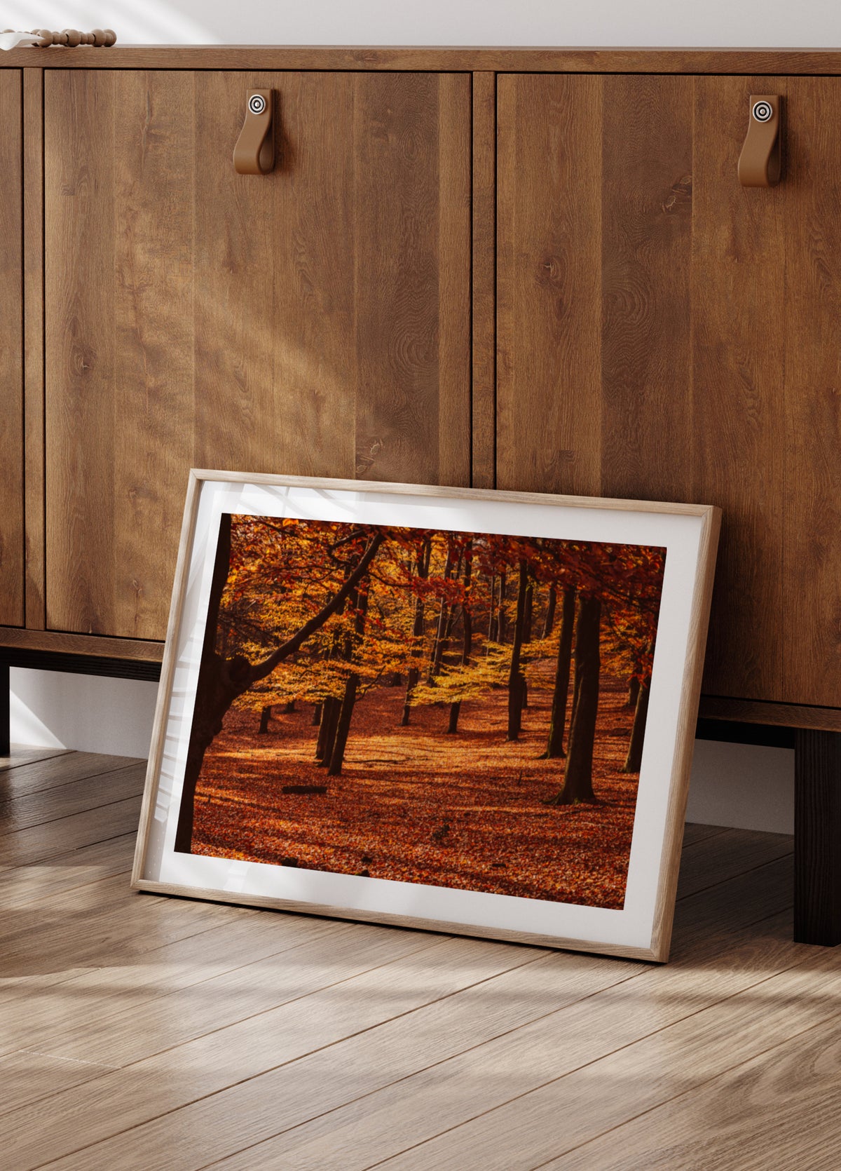Forêt d'automne dorée