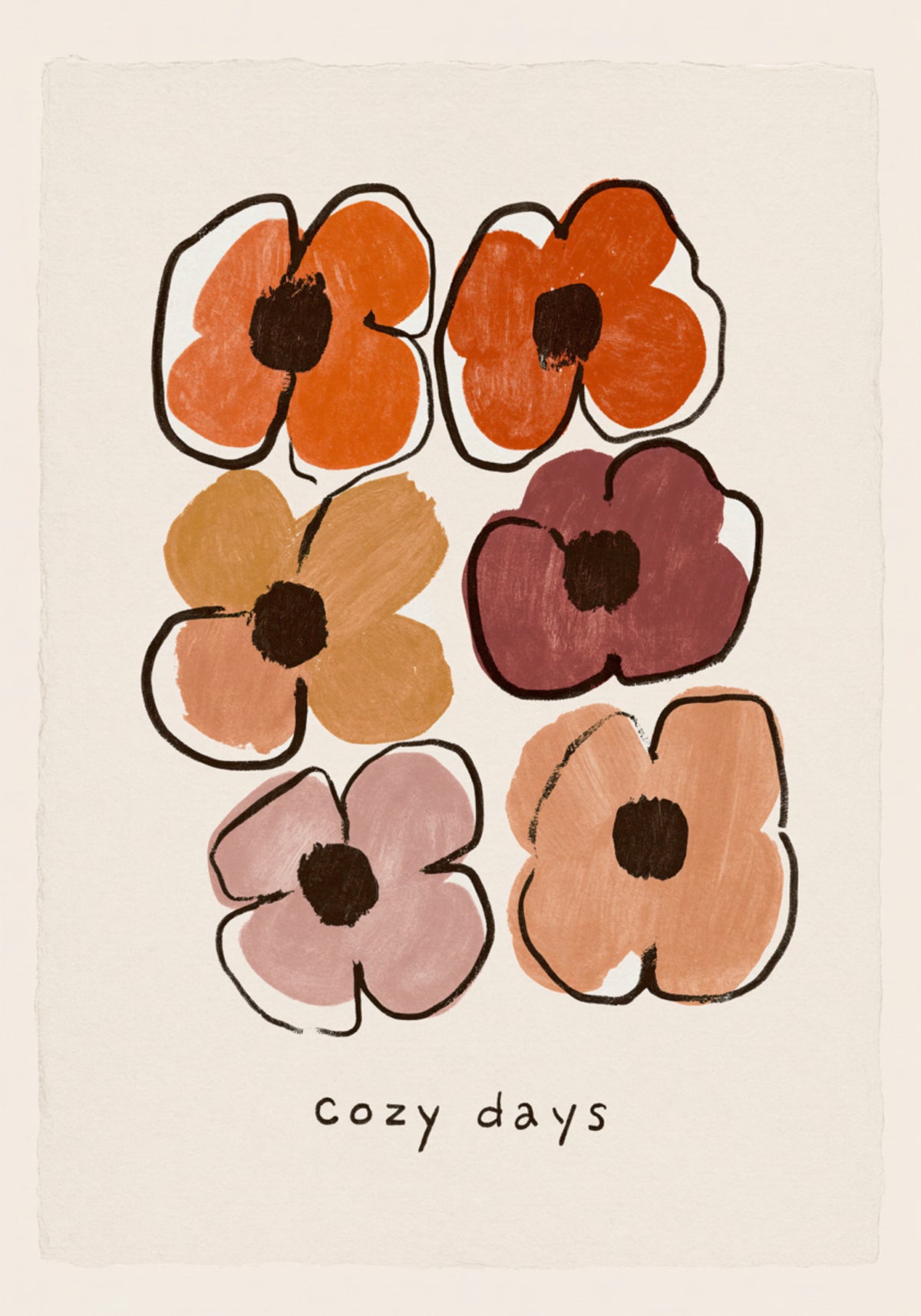 Floraison des jours douillets