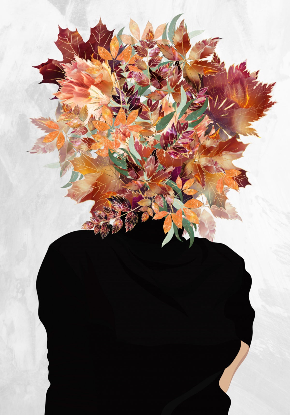 La tête pleine d'automne