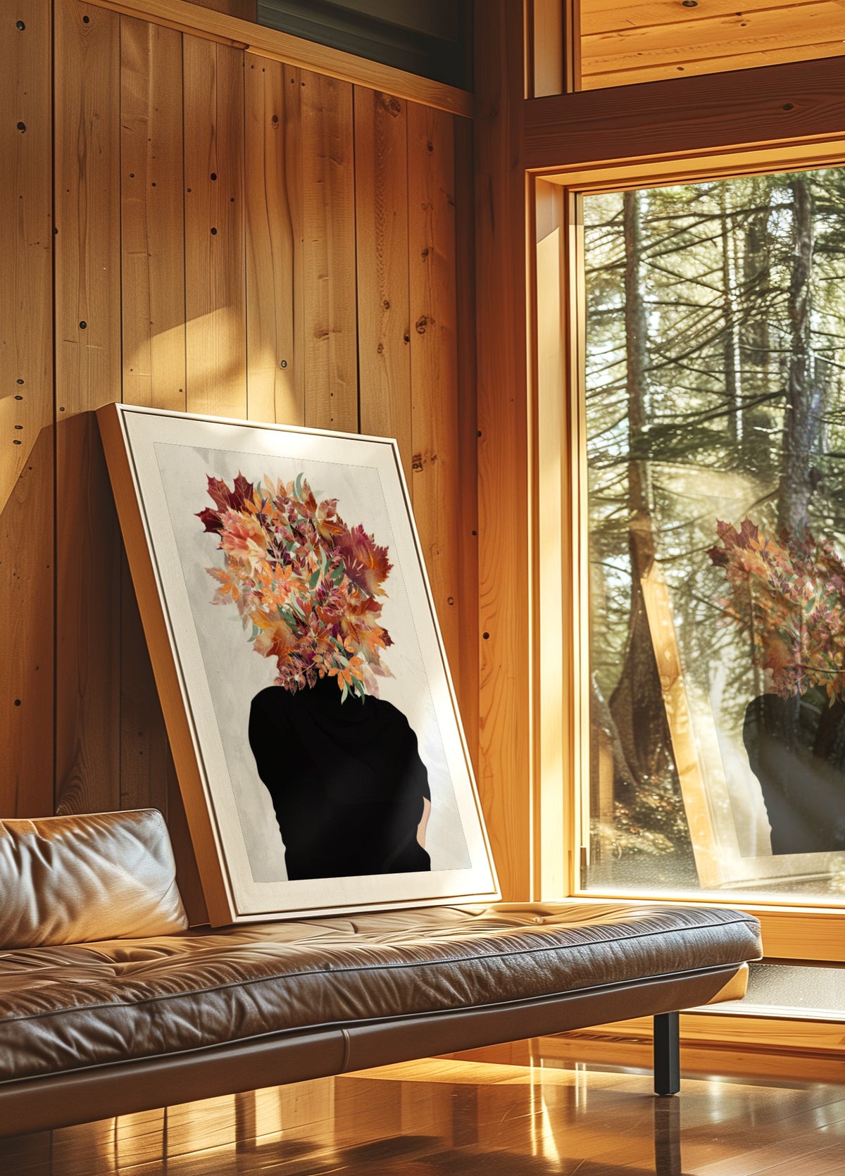 La tête pleine d'automne