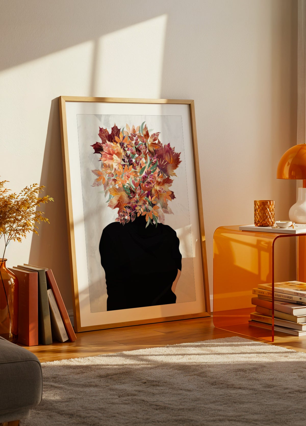 La tête pleine d'automne