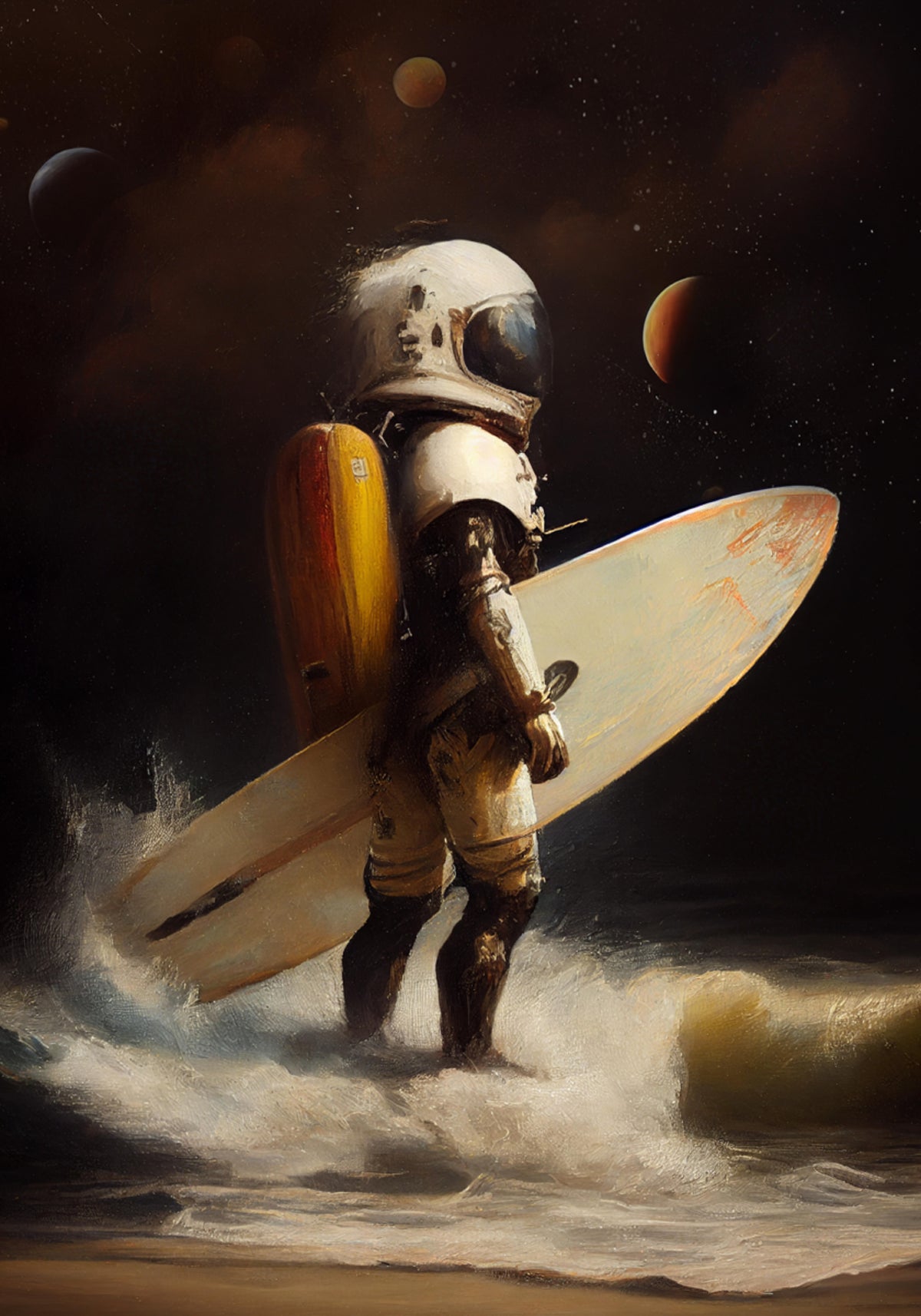 Ma journée de surf spatial