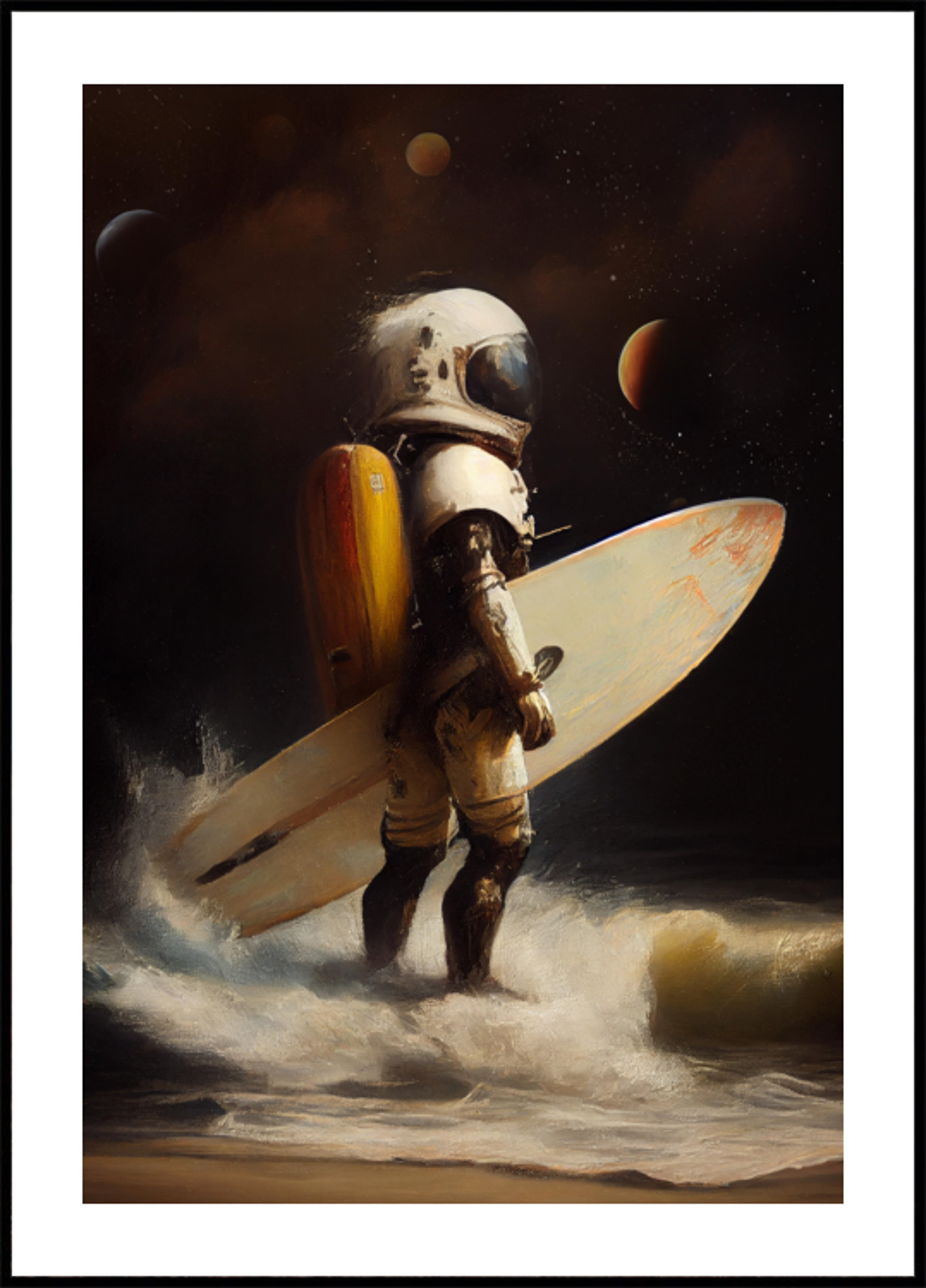 Ma journée de surf spatial