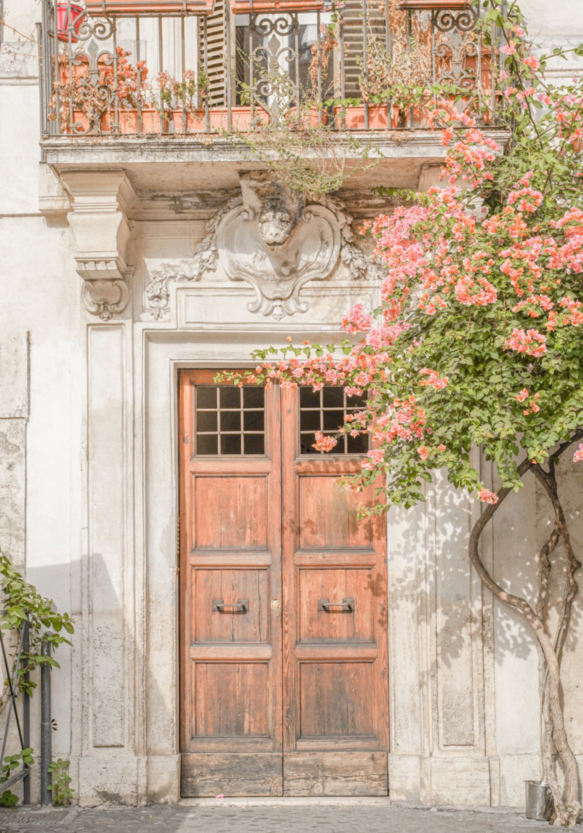 Entrée florale