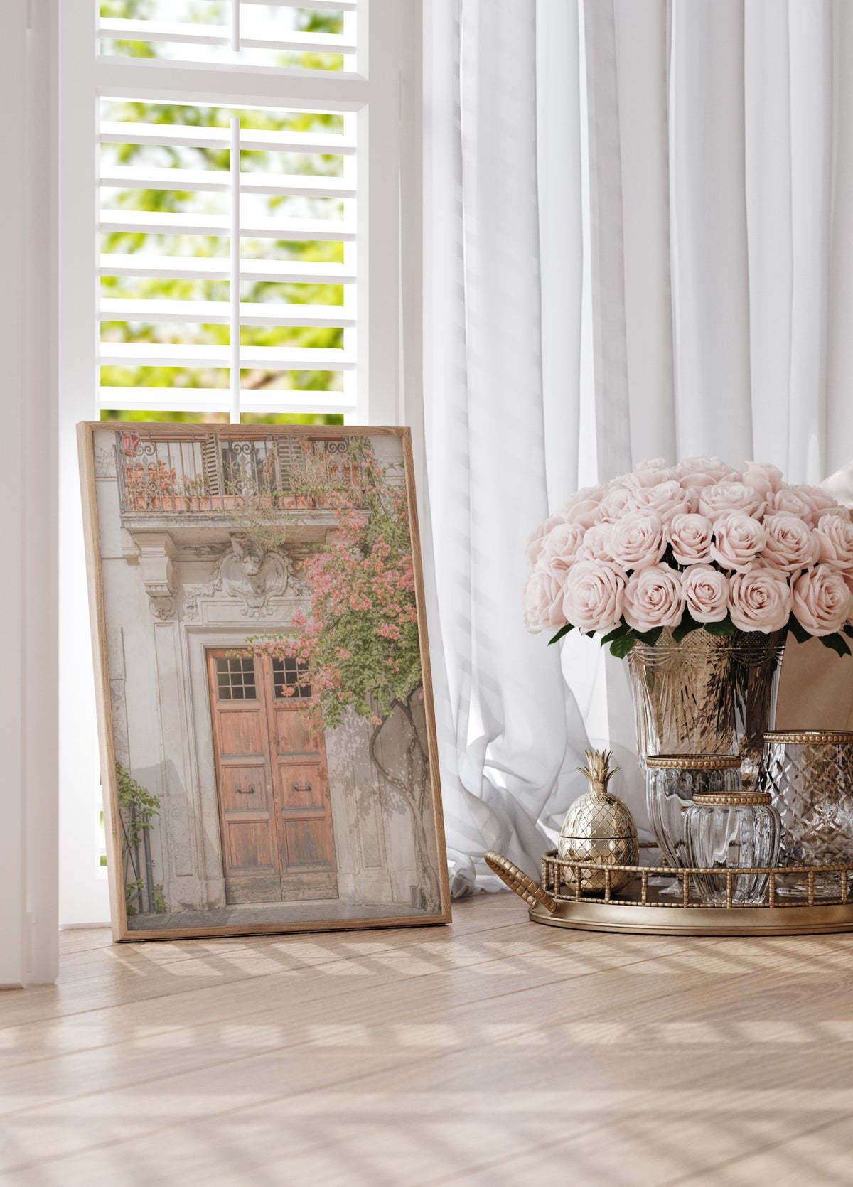 Entrée florale