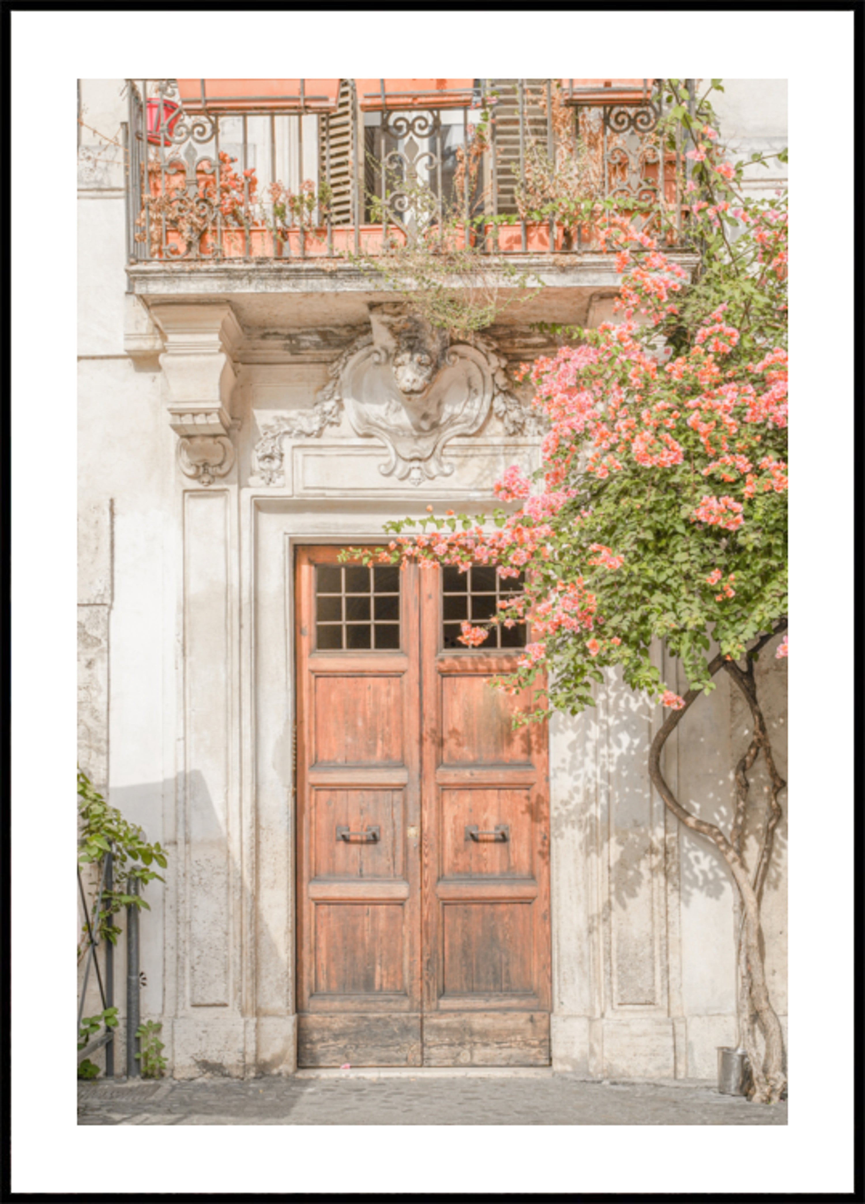 Entrée florale