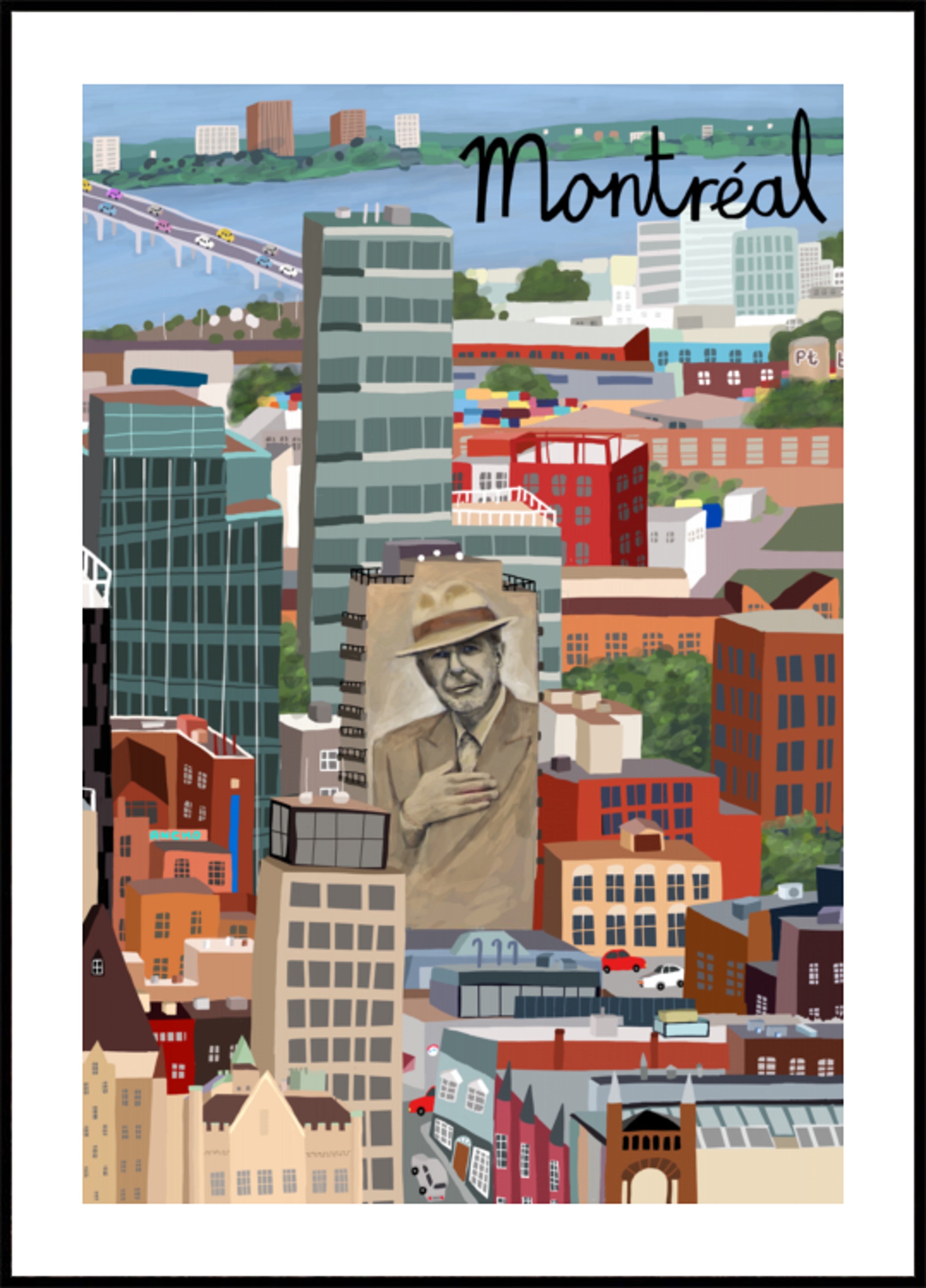 Paysage urbain vibrant de Montréal