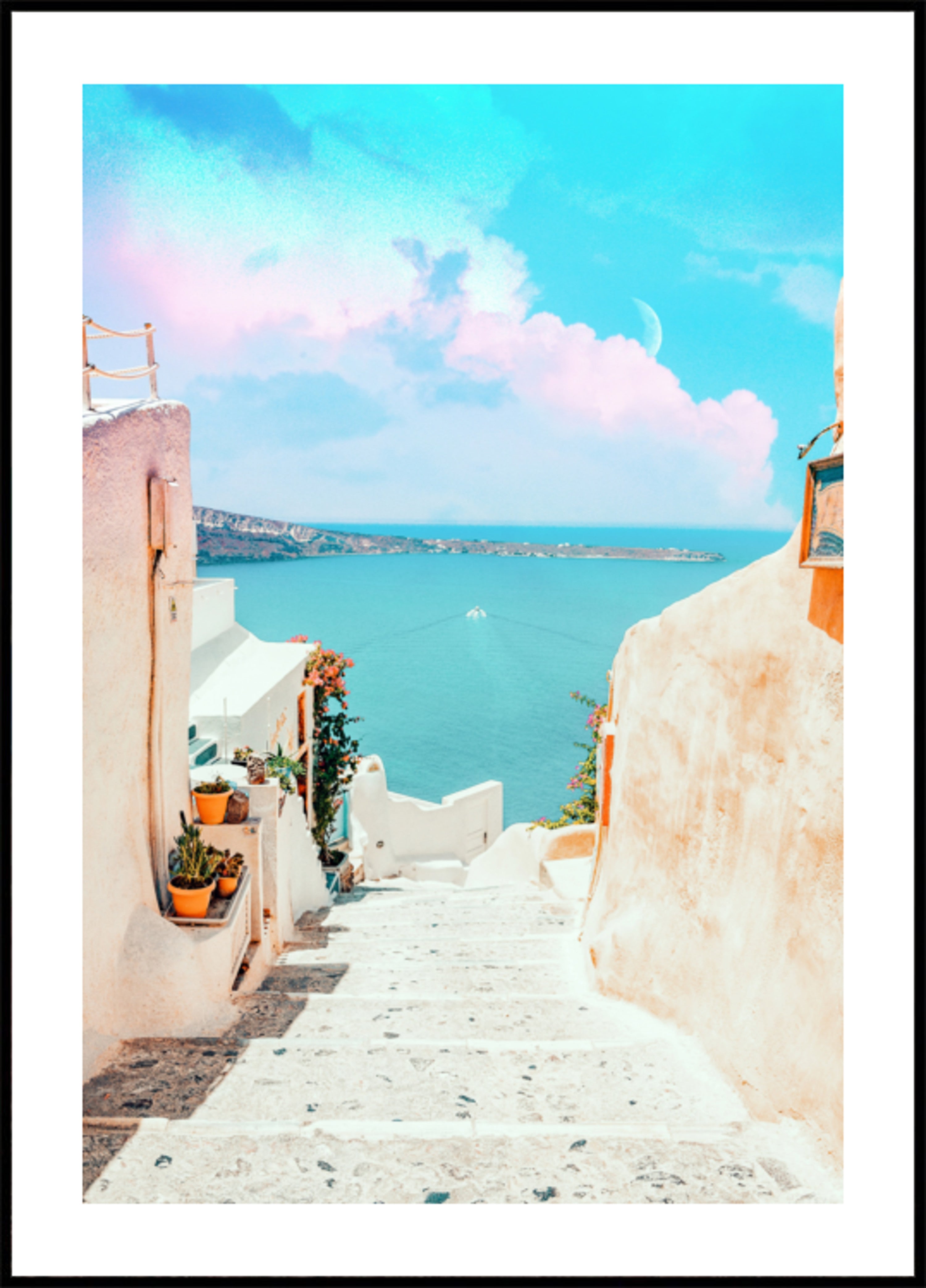 Escalier égéen de rêve
