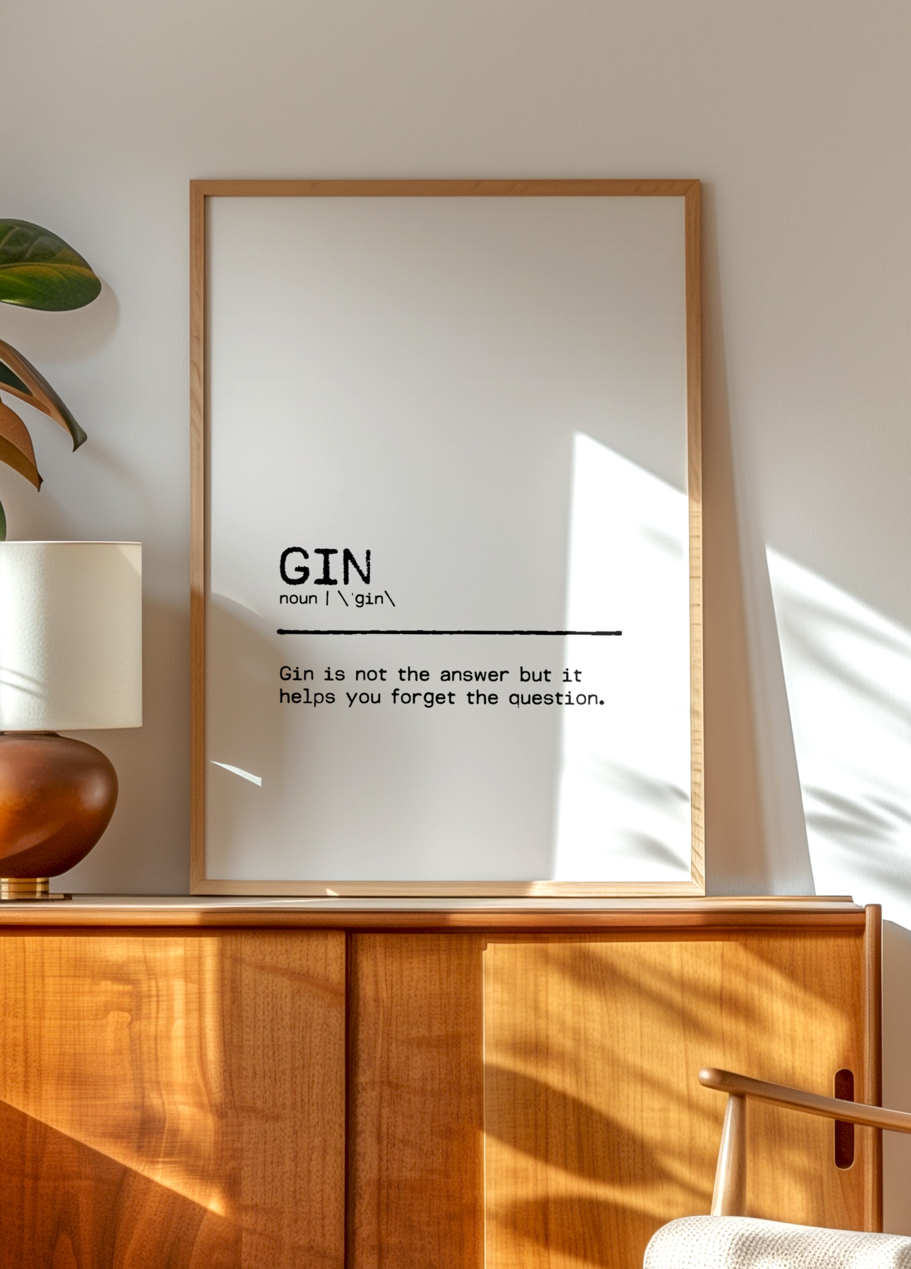 Définition du gin spirituel