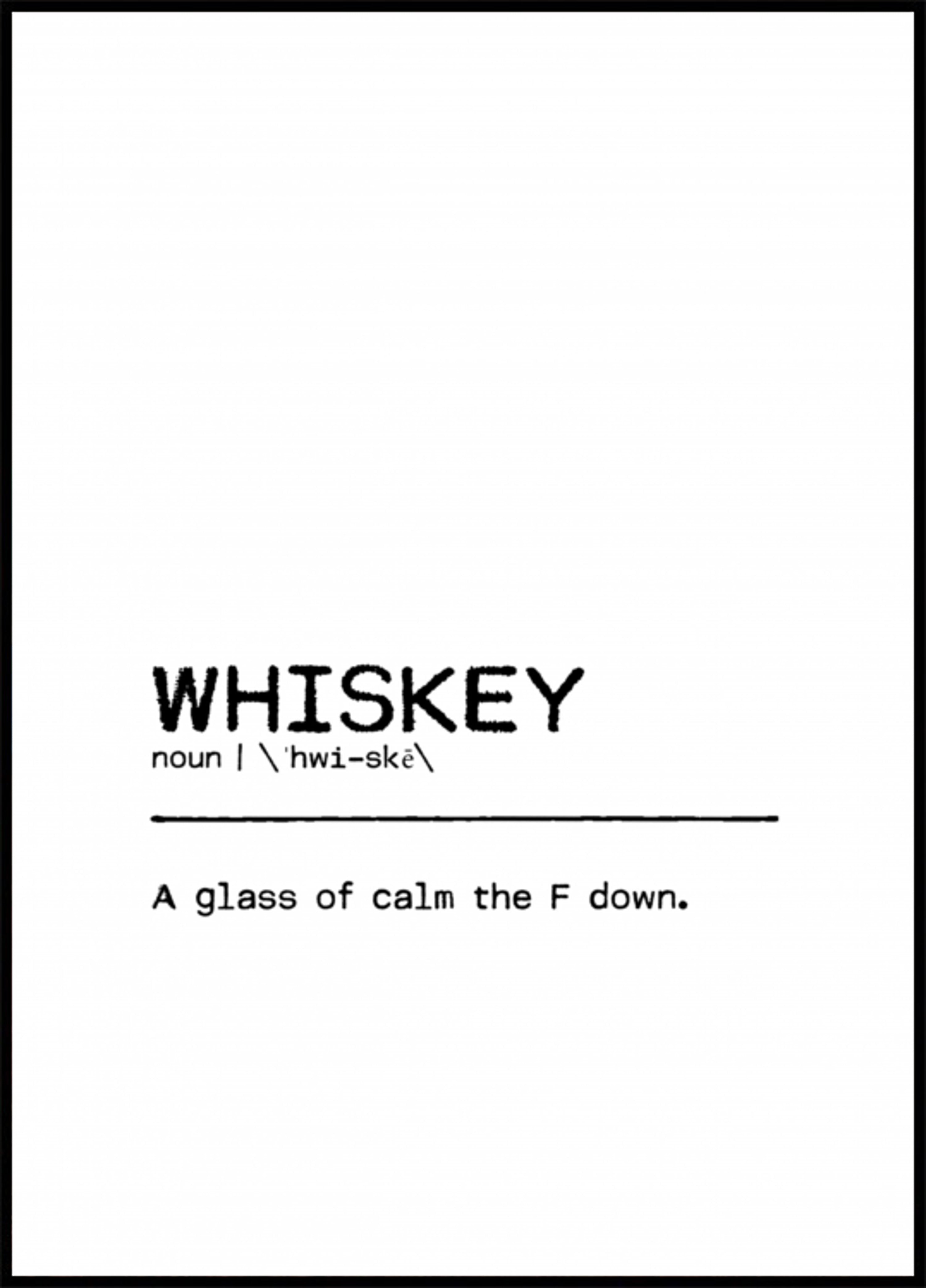 Citation de définition du whisky