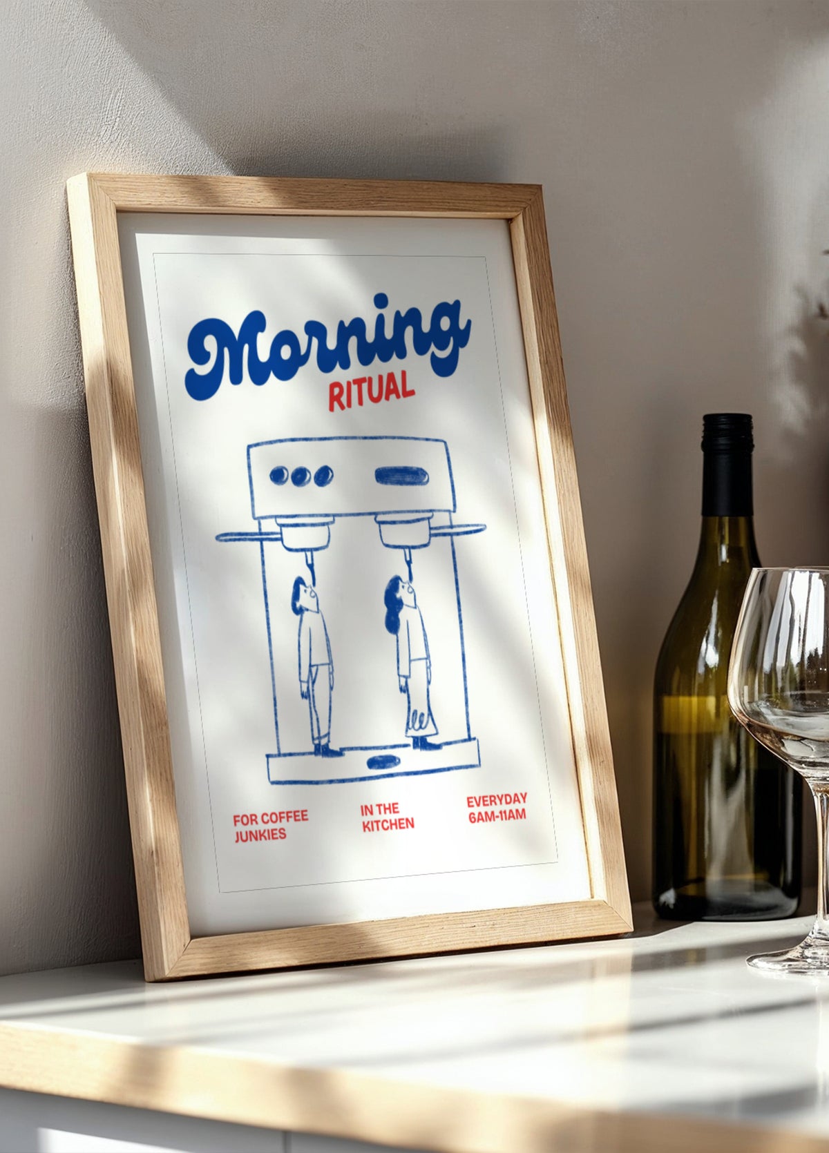 Rituel du café du matin