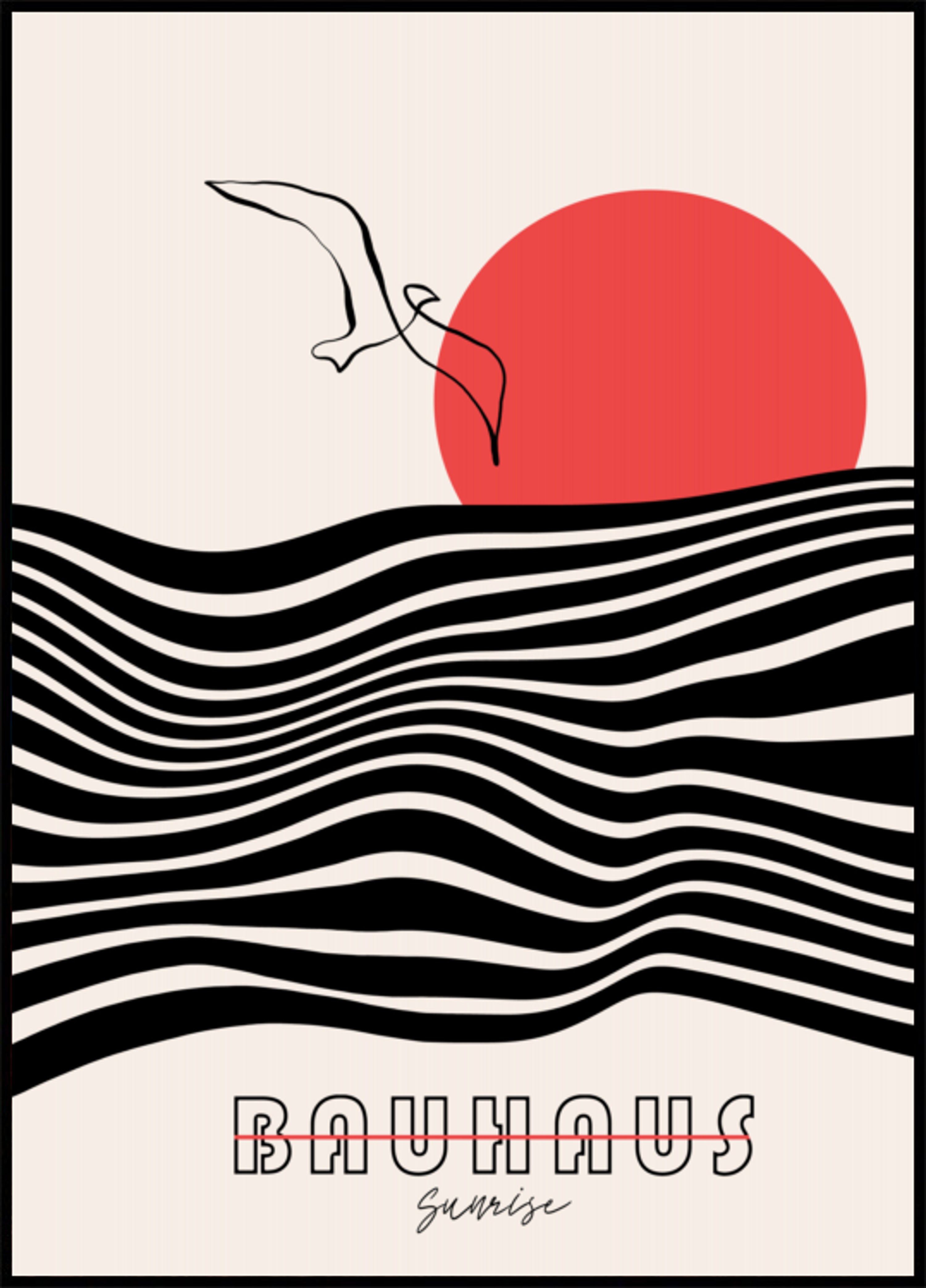 Bauhaus Lever du Soleil Océan