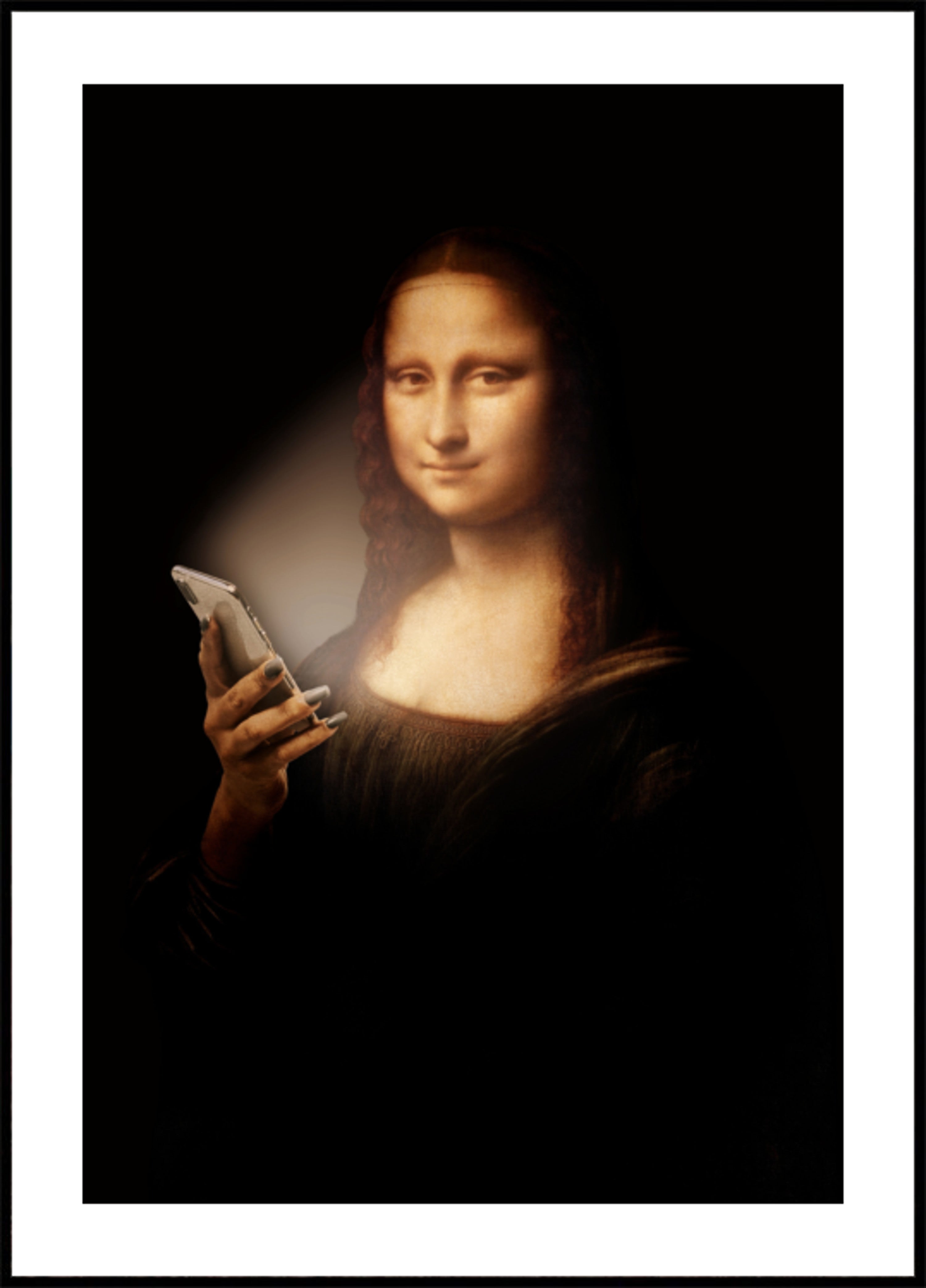 Mona Lisa Smartphone Lueur