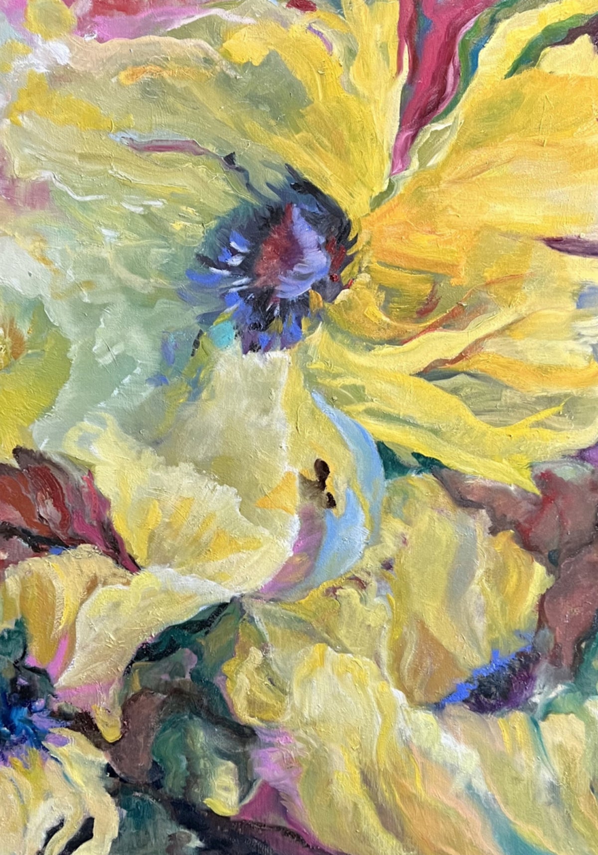 Fleurs jaunes vibrantes